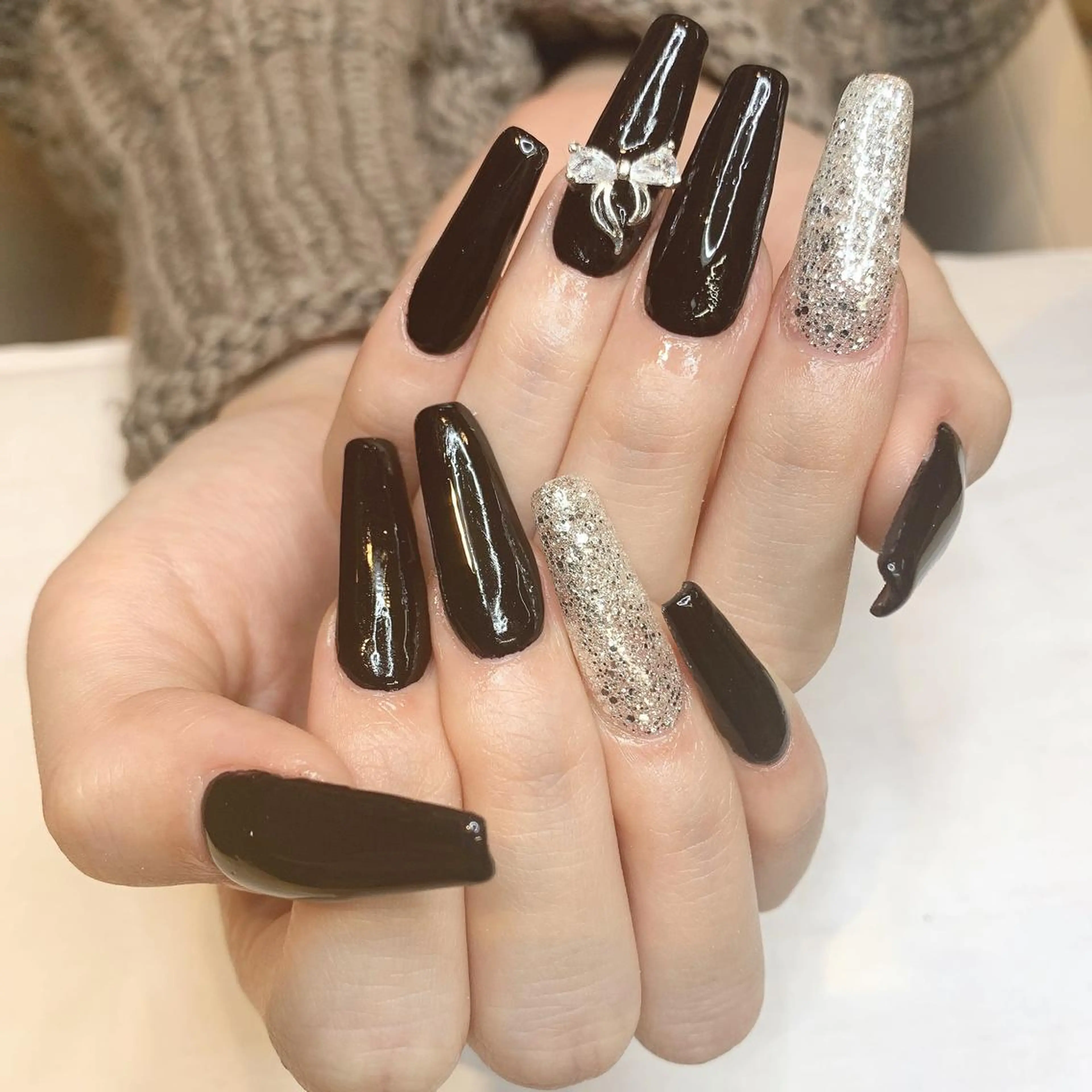 ネイル アートネイル 持ち込み スカルプネイル シンプルネイル ハンドネイル Adite nailのネイルデザイン