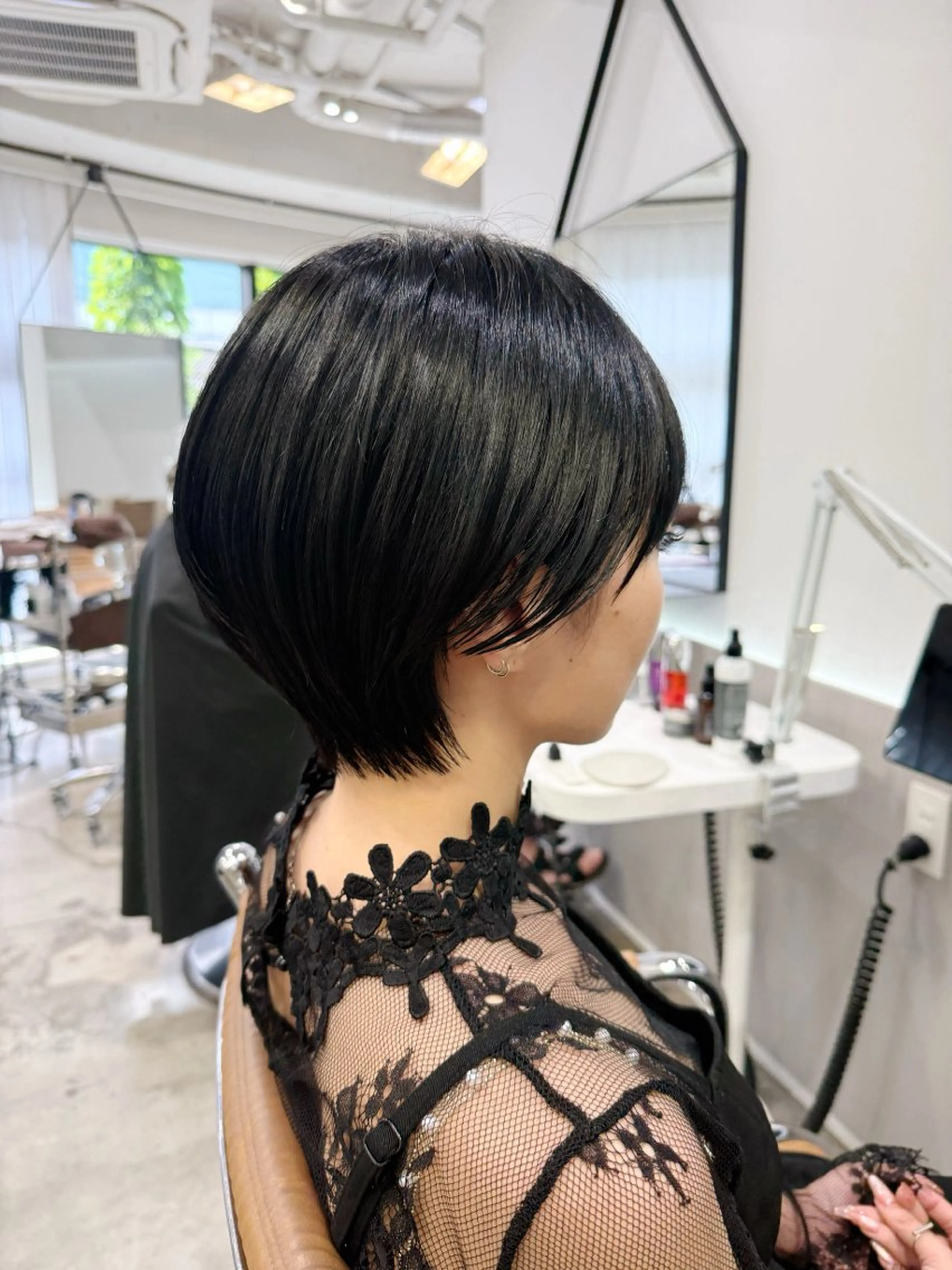 ショート カット 似合わせ♡レイヤー/ 暖色艶カラー/moeのヘアスタイル