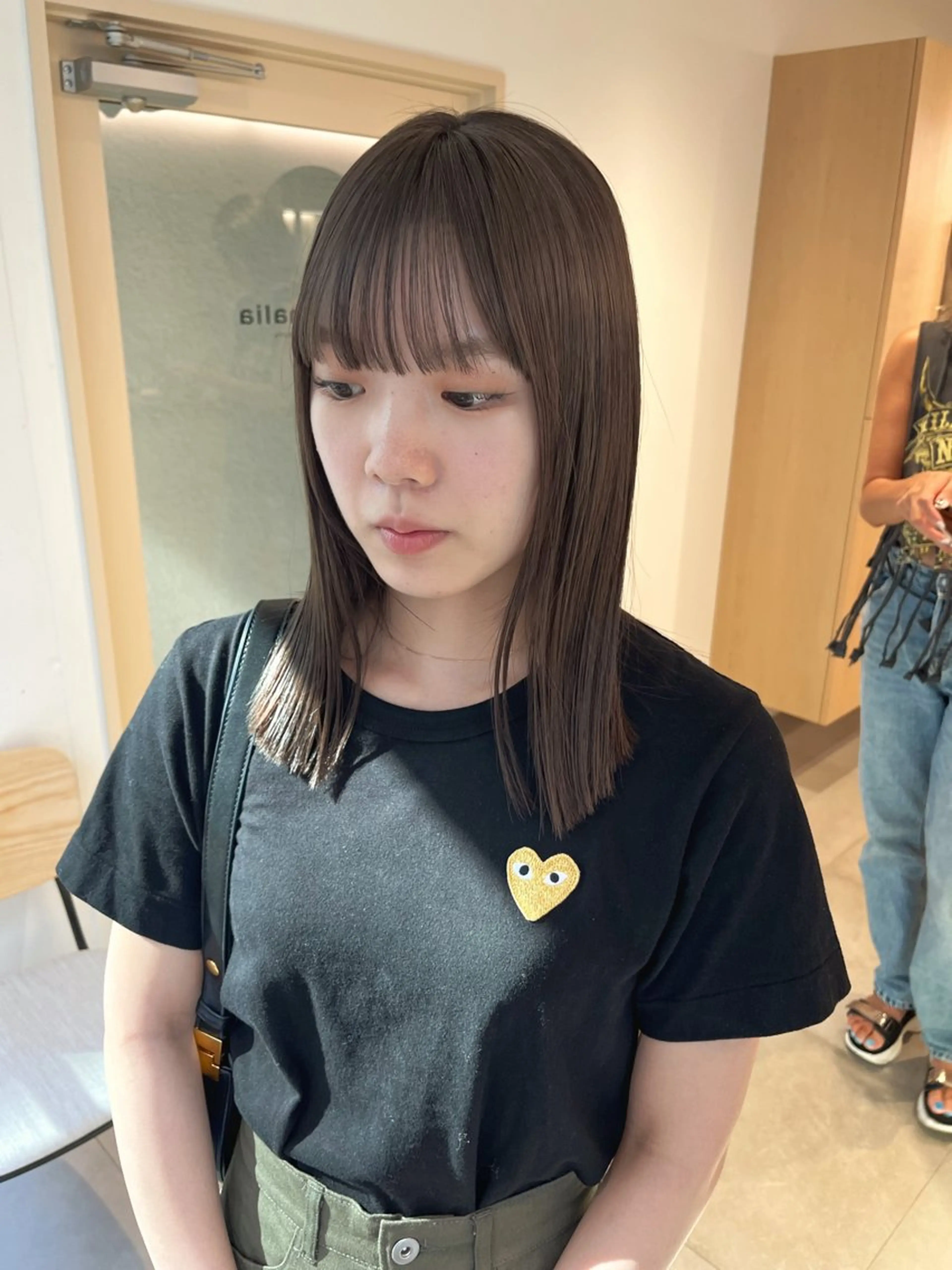 ミディアム カラー お洒落パーマ/ボブ ❄️Tomoka❄️のヘアスタイル