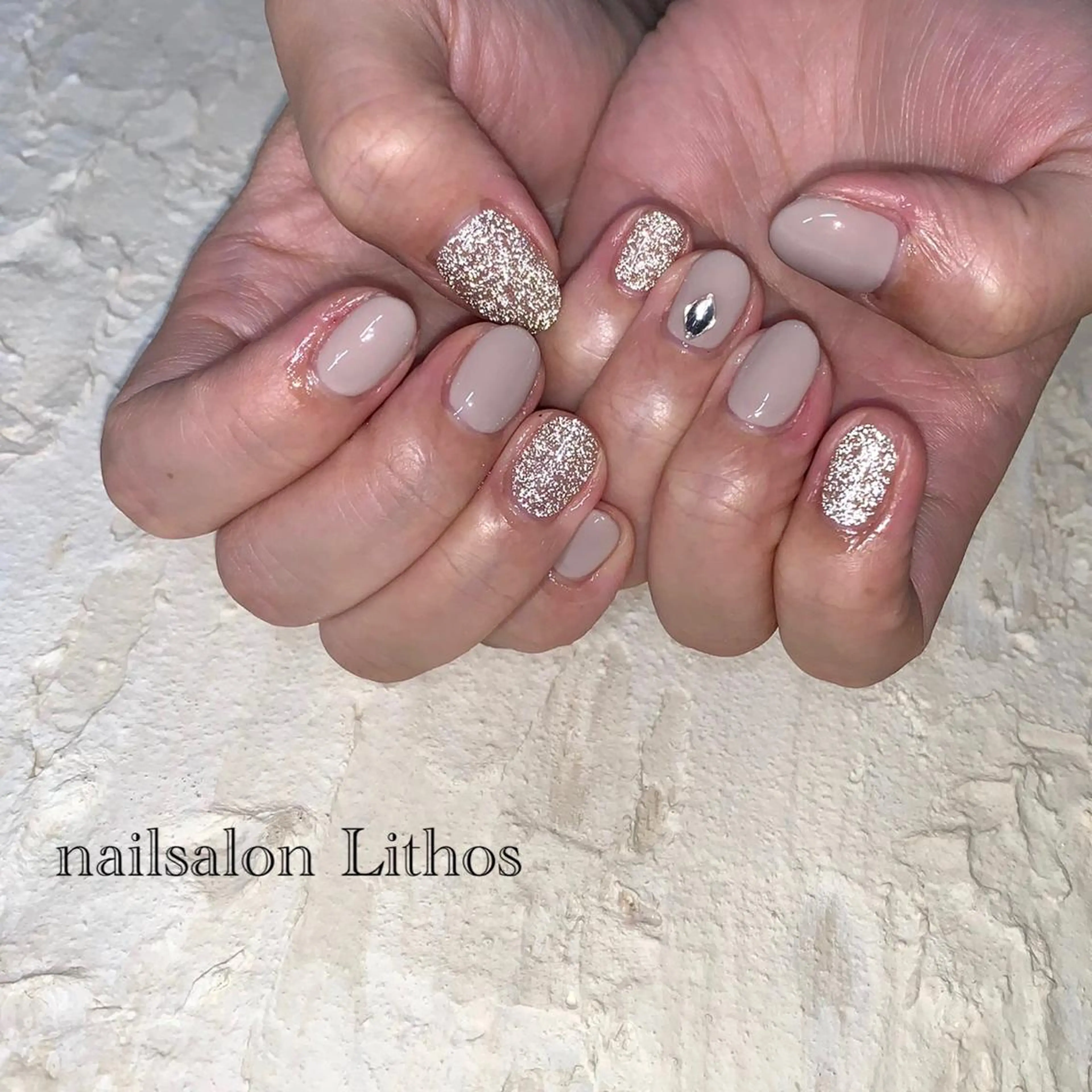 ネイル フラッシュネイル ハンドネイル nailsalon Lithos所属・nailsalon Recontreのネイルデザイン
