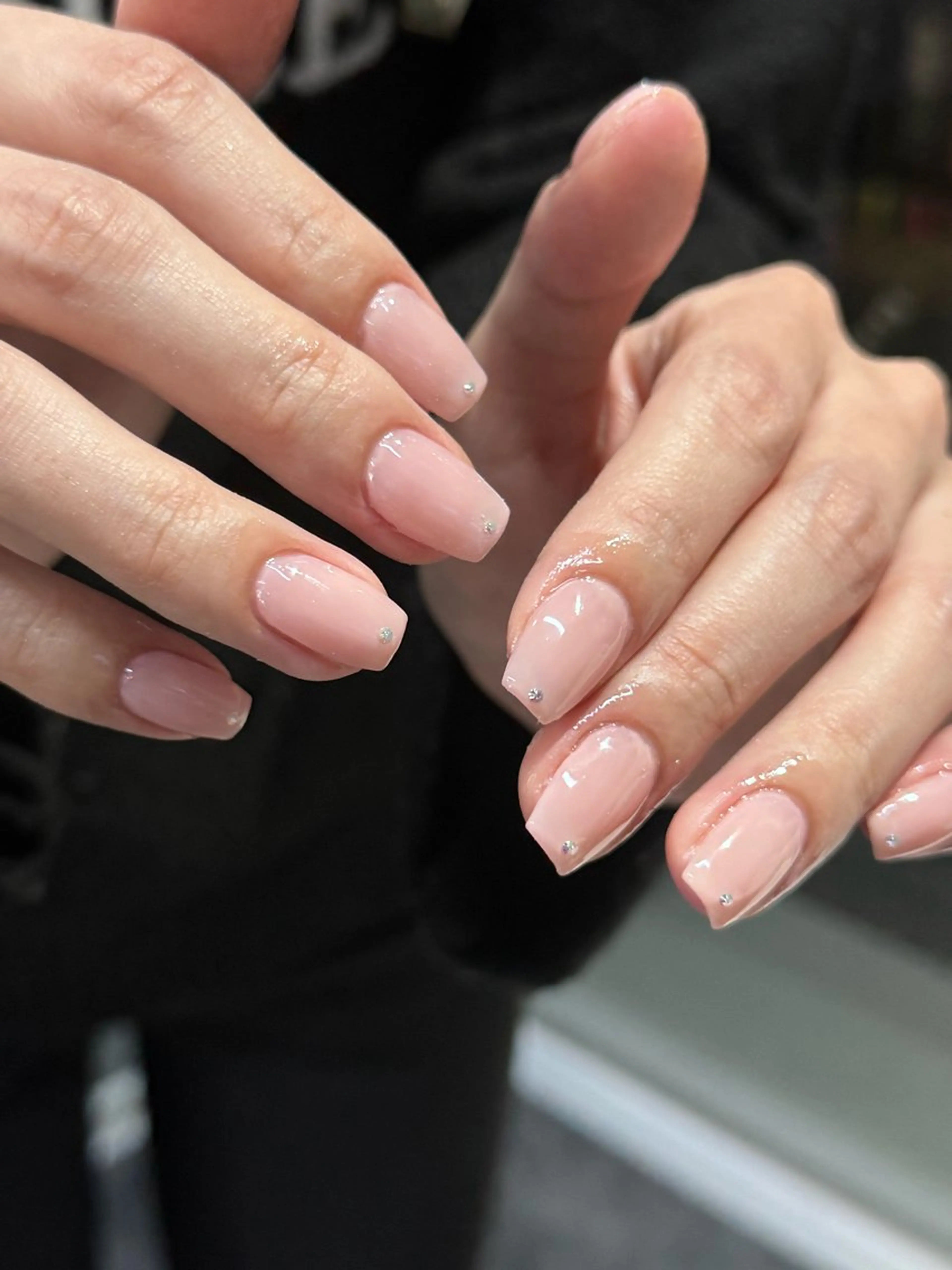 ネイル フレンチネイル マグネットネイル メンズネイル ニュアンスネイル ワンカラーネイル GRANDE大須 Cecil💜のネイルデザイン