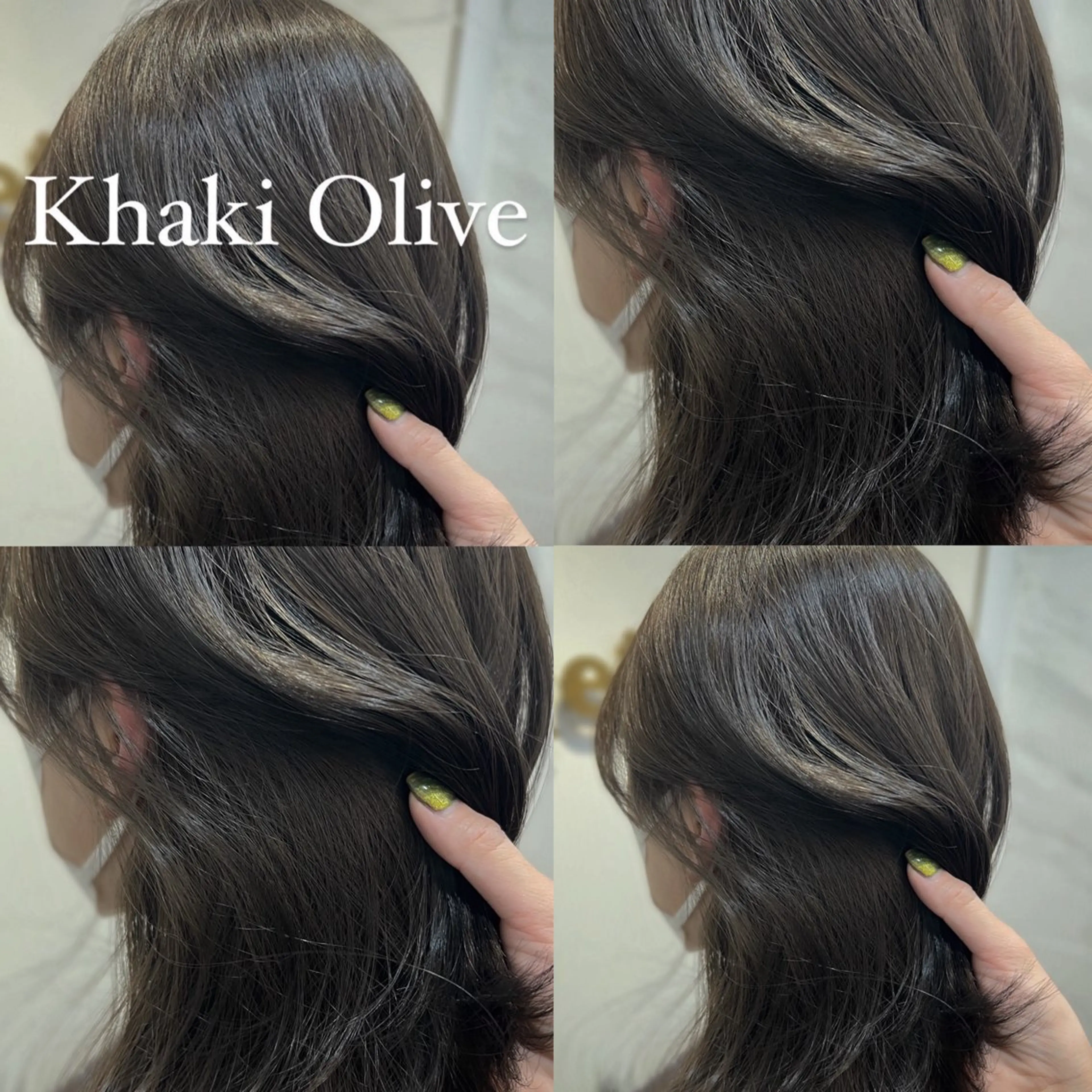 ミディアム カラー ブリーチ 透明感カラー ブリーチなしカラー カット ヘアカラー Pocket仙台 💚モエリのヘアスタイル