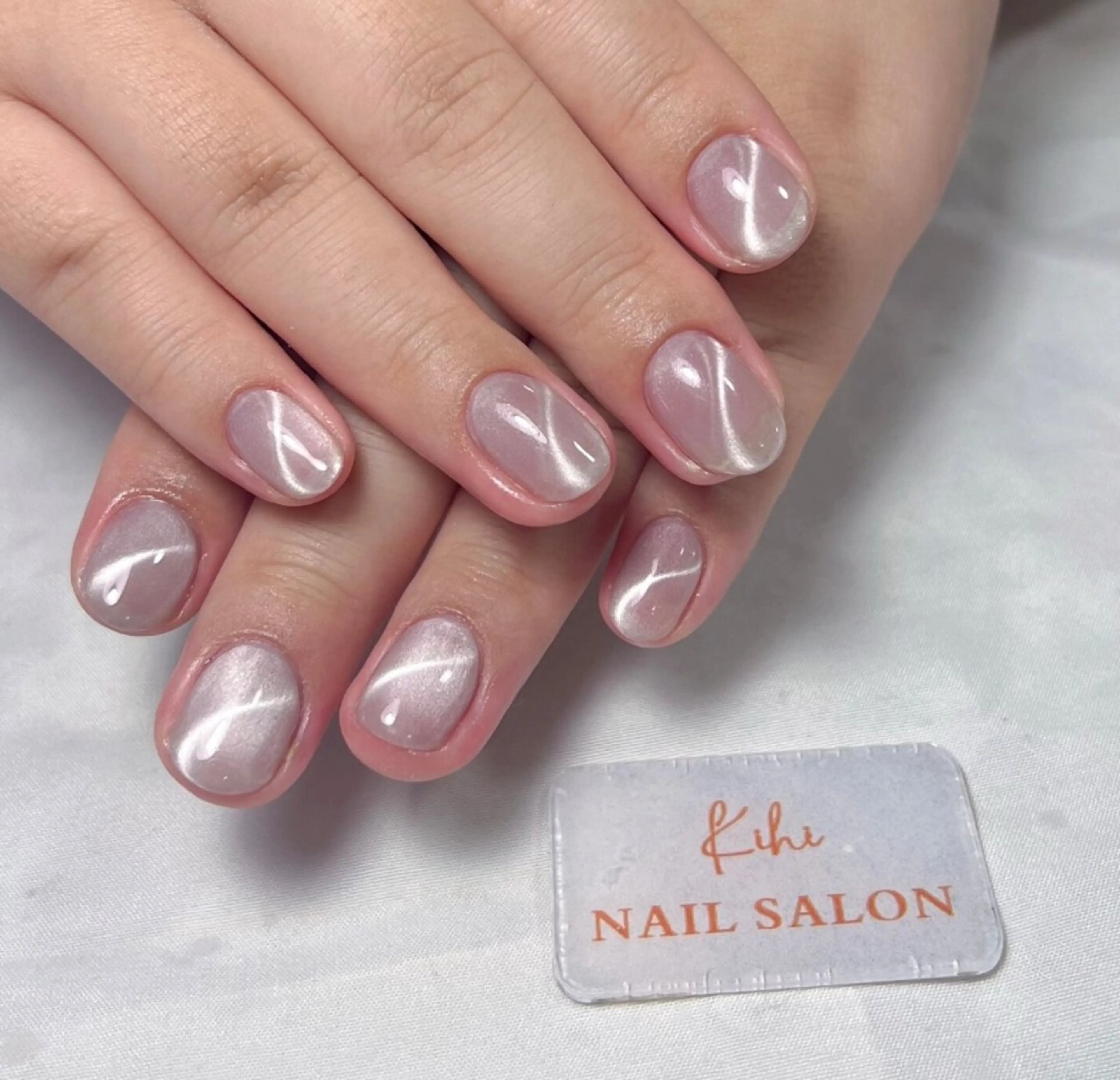 ネイル アートネイル フレンチネイル ジェルネイル グラデーション 韓国ネイル 村中 ハナのネイルデザイン