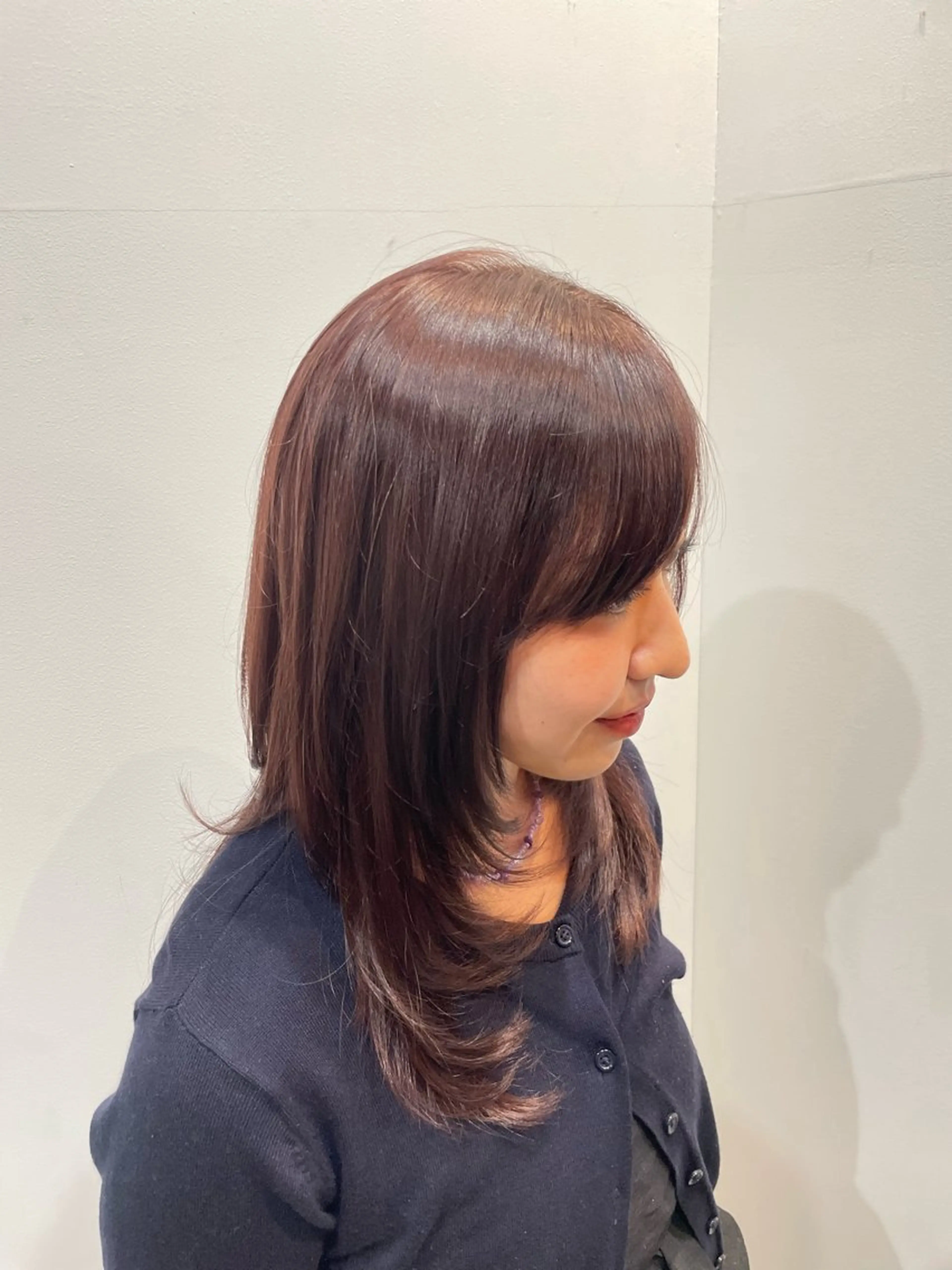 ミディアム M.SLASH AVEDA 自由が丘所属・栗田 莉奈/ 自由が丘のヘアスタイル