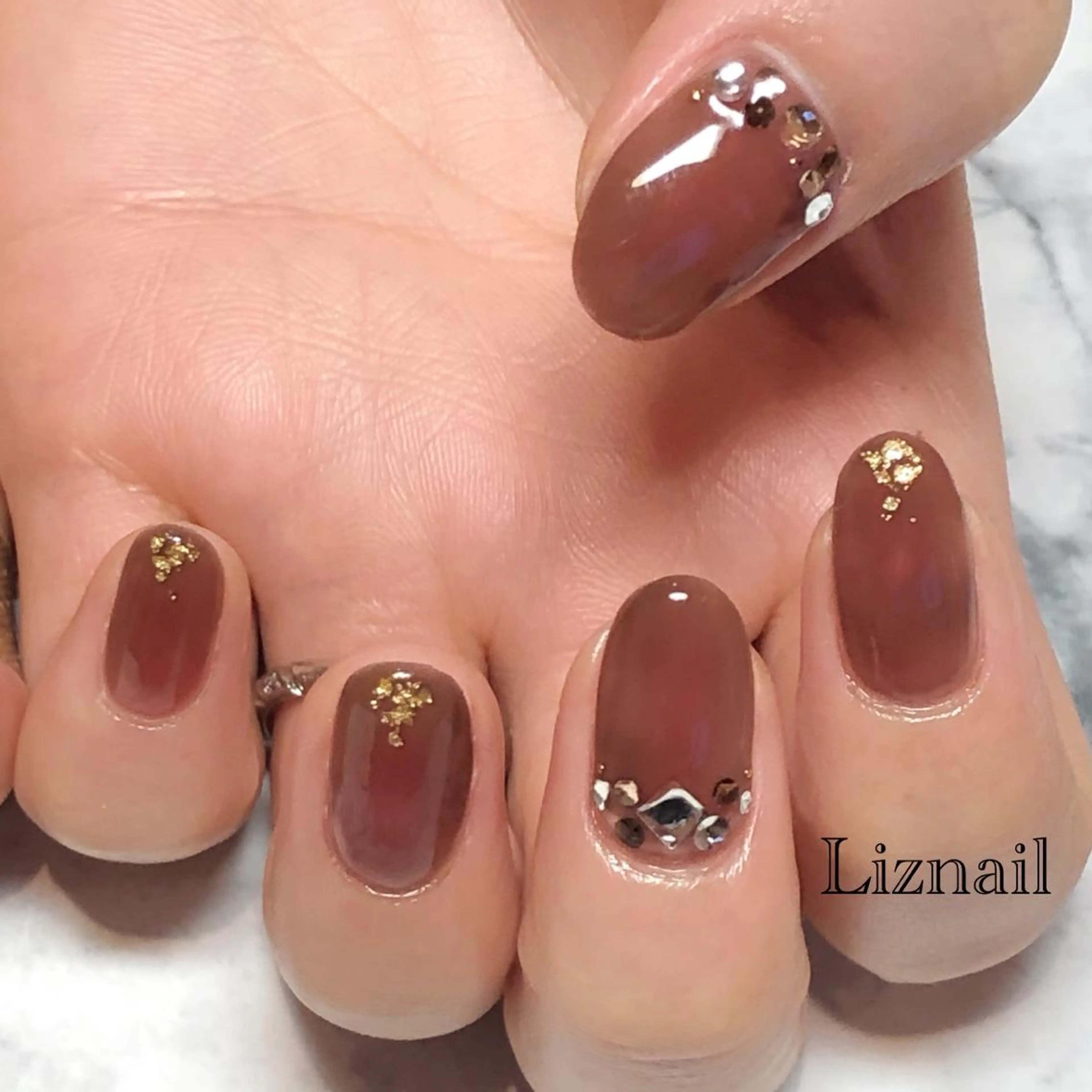 ネイル ハンドネイル Rawr / saoriのネイルデザイン