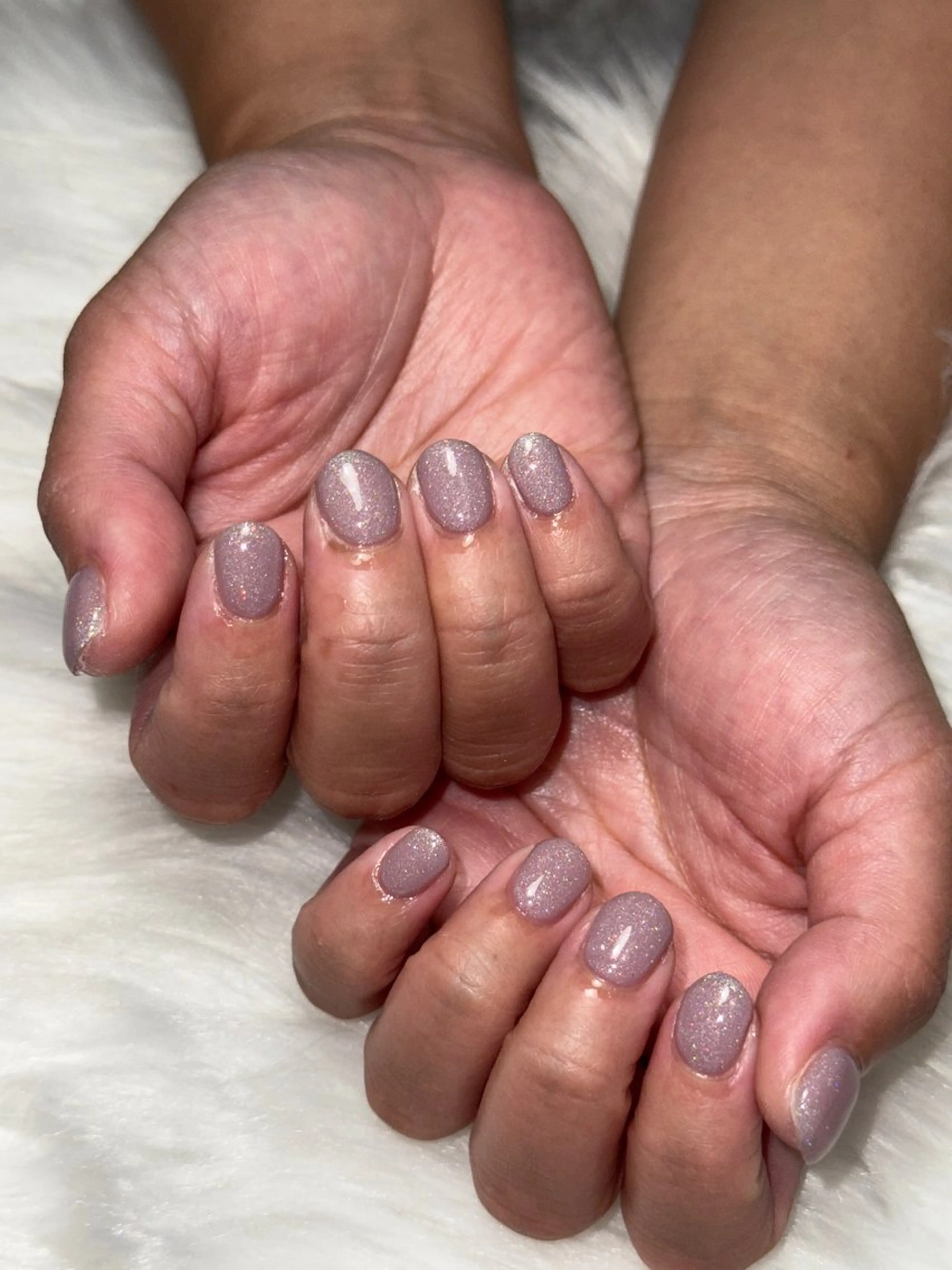 ネイル ワンカラーネイル Momoka 🍑🎀のネイルデザイン