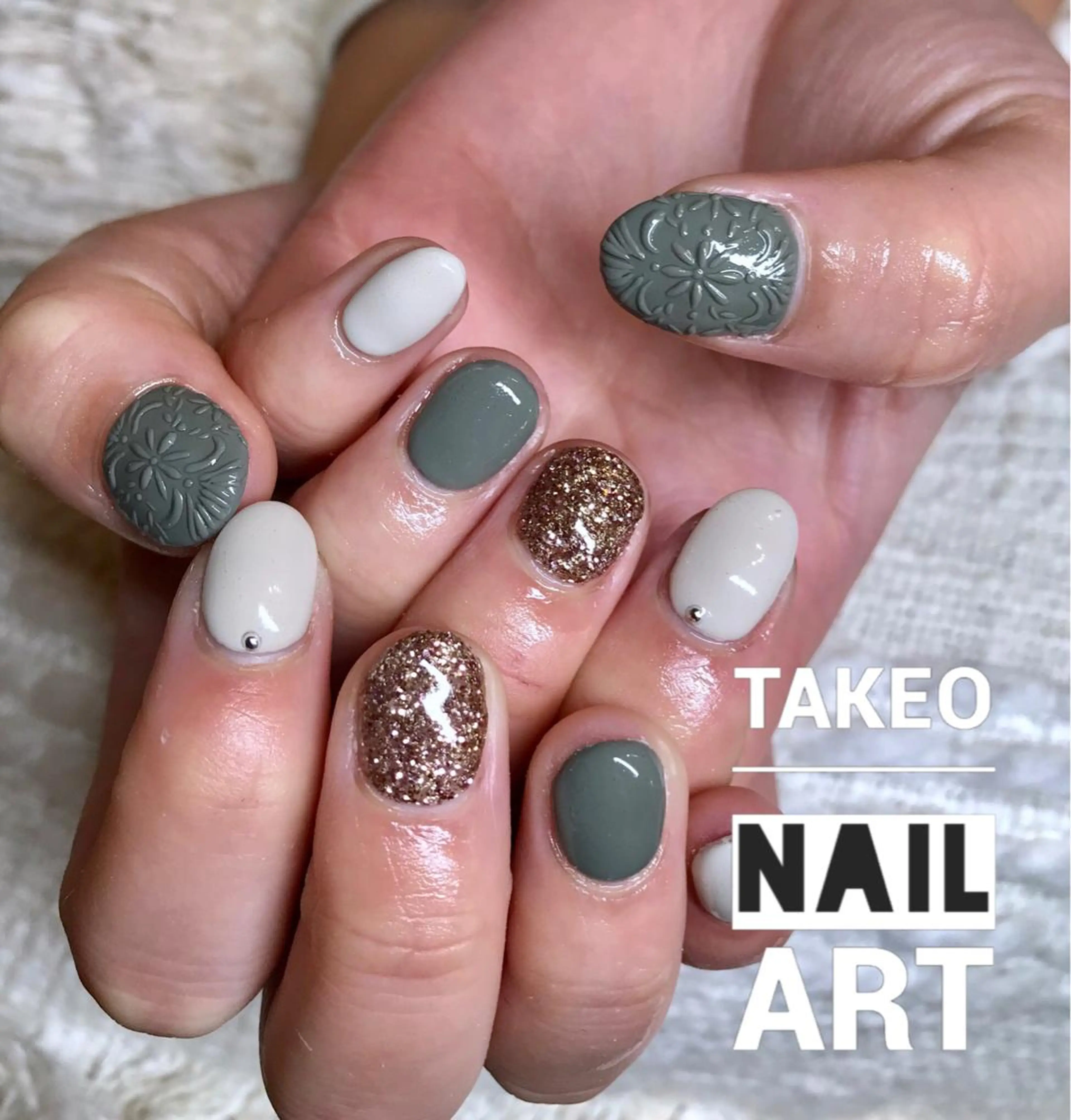 ショート ネイル アートネイル nail&eye Aoのマツエク・マツパデザイン
