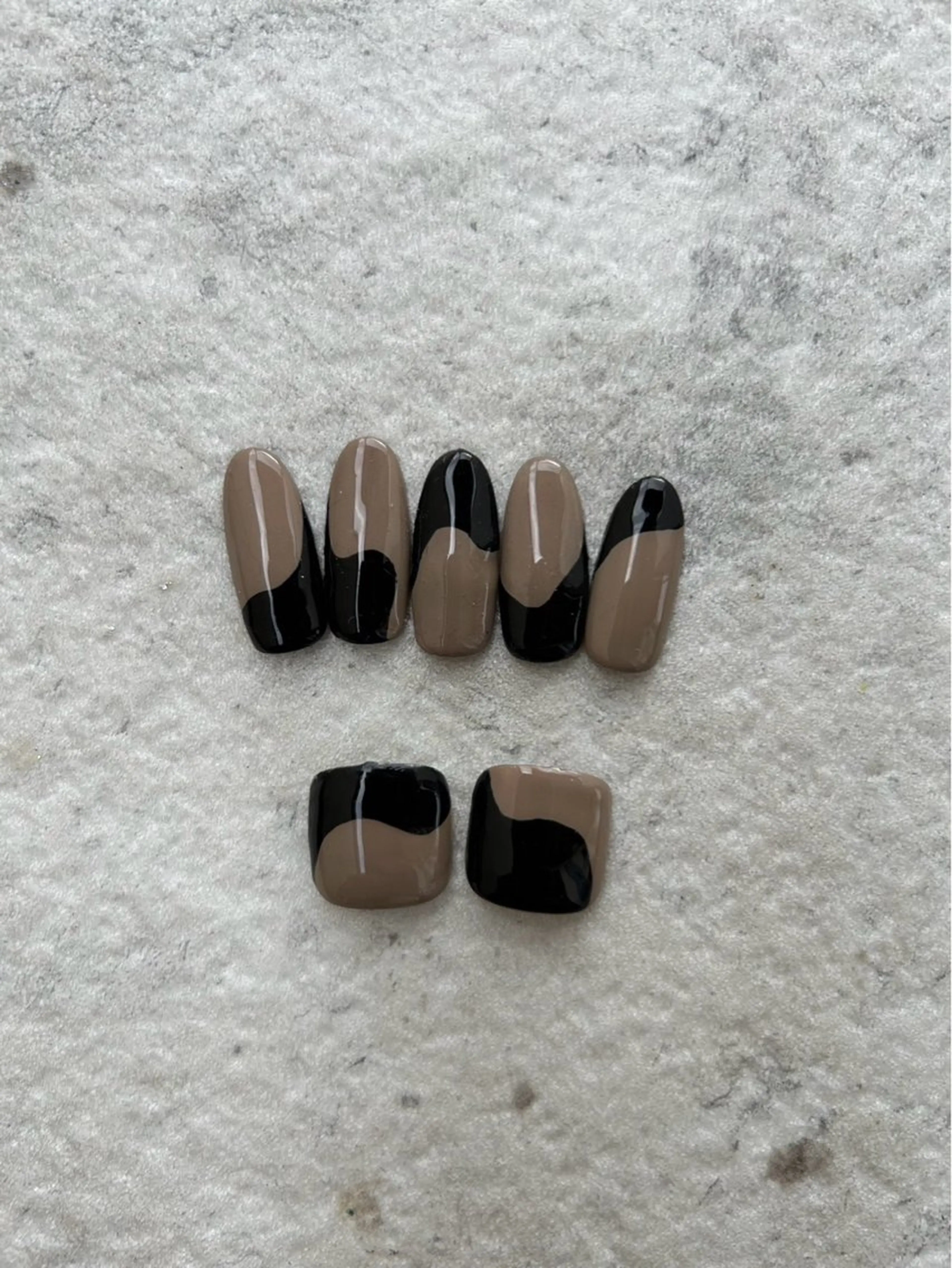 ネイル フットネイル ArcoIris所属・Arco Iris 告瑠莉のネイルデザイン