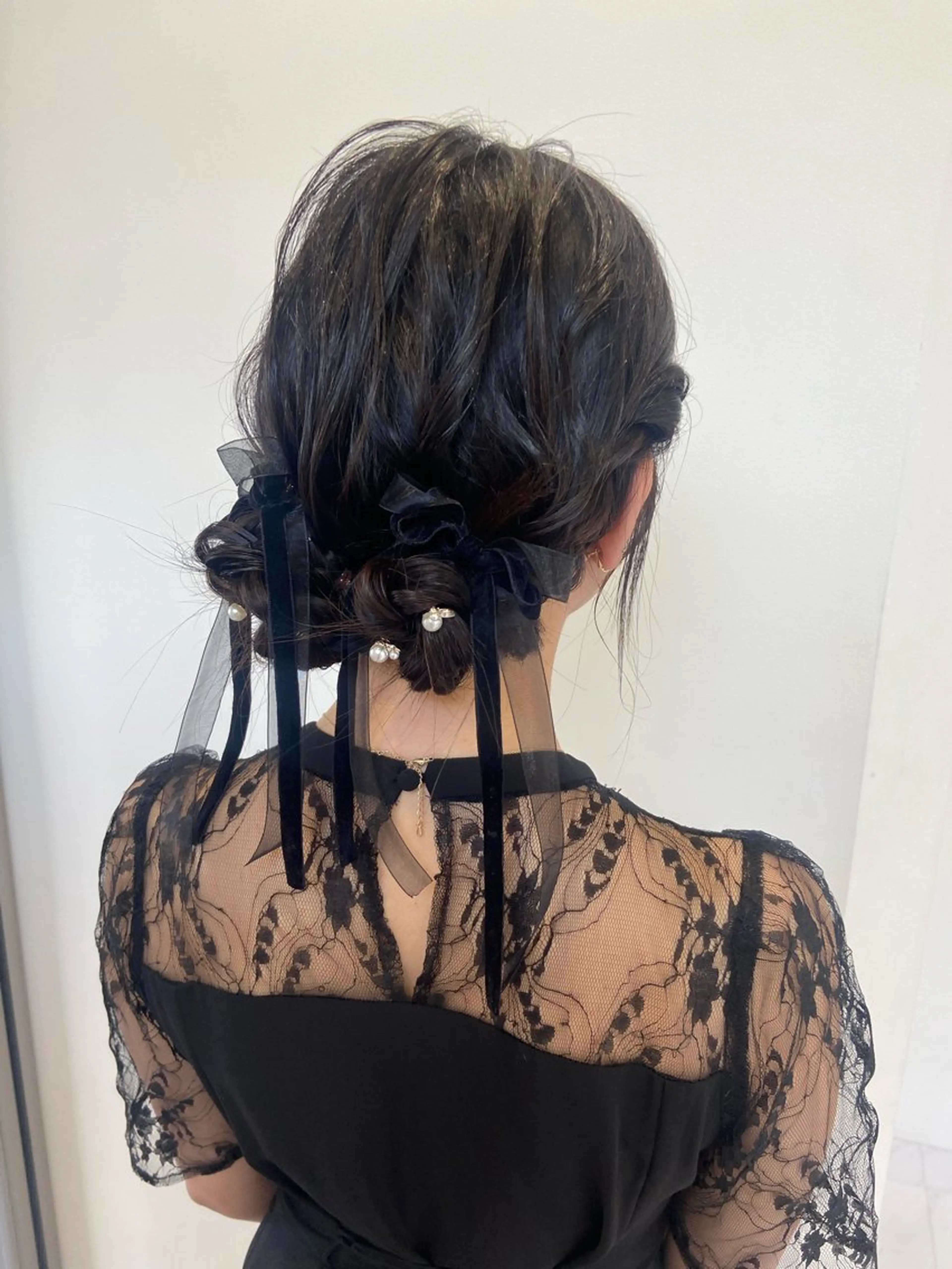 ヘアアレンジ お団子ヘア ヘアセット 名駅/ハイトーン /Y2k/YUNAのヘアスタイル