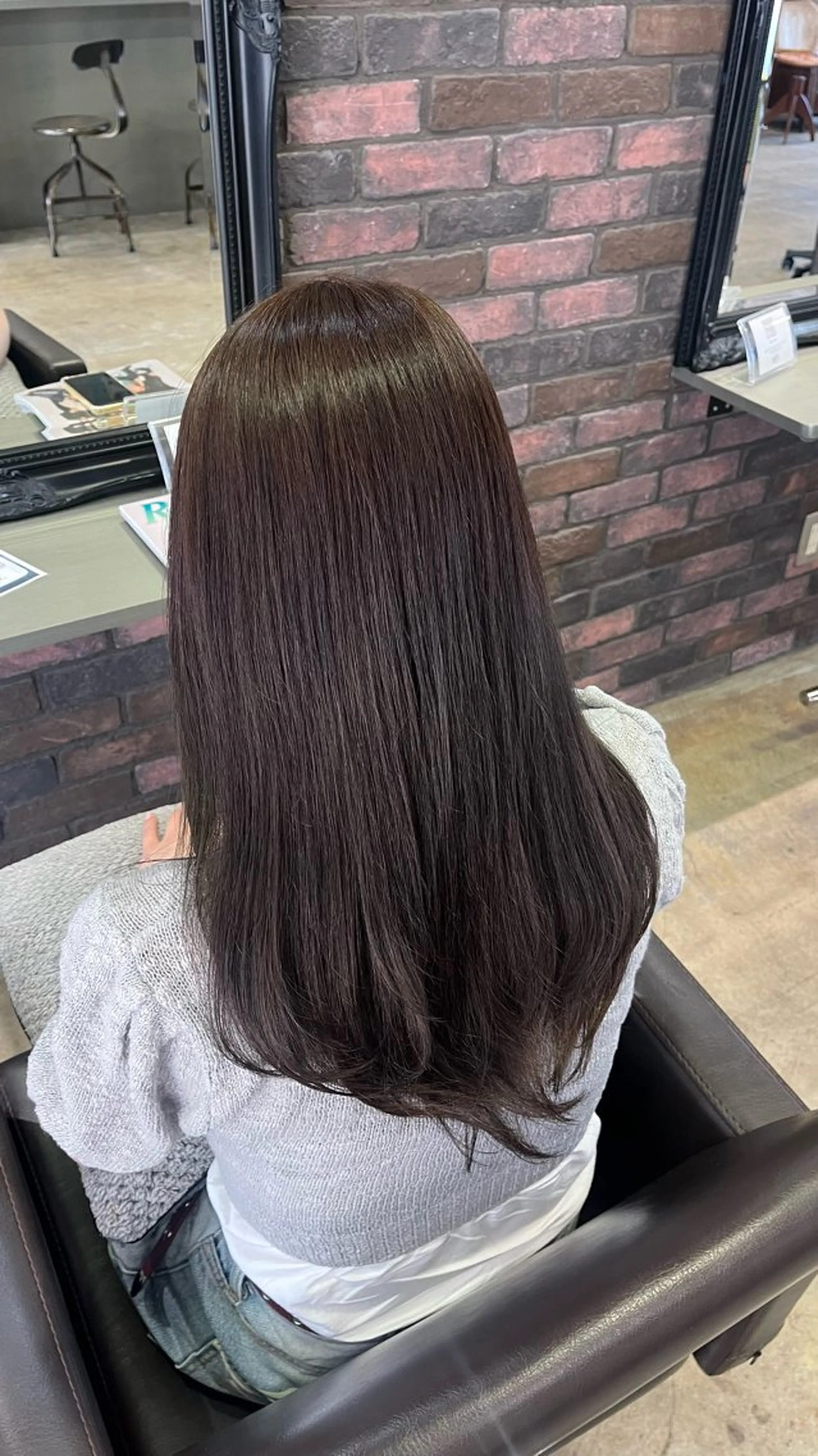 ロング カラー ヘアカラー Glimpseあやね 🎀大濠のヘアスタイル