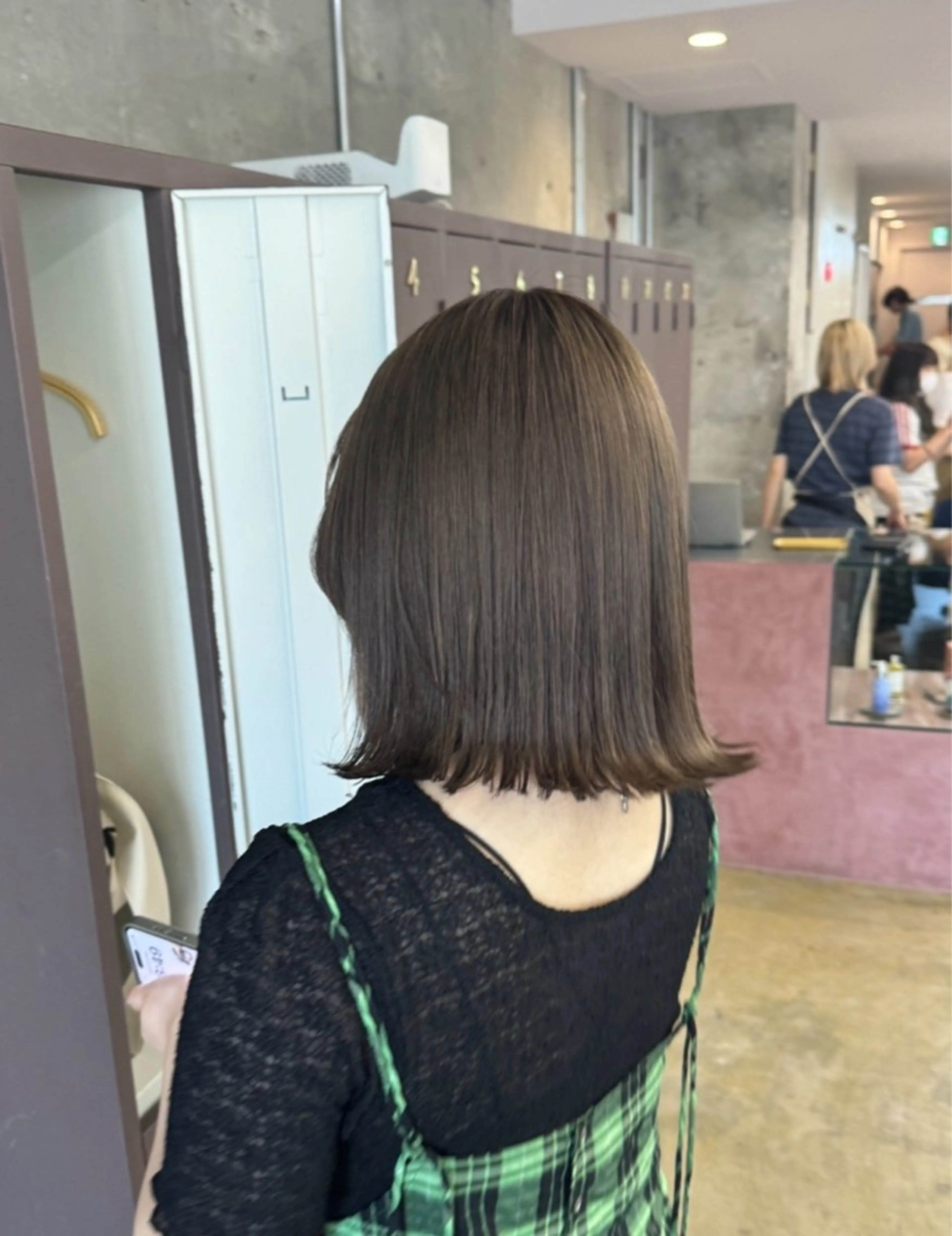 カラー 森田遥奈/透明感カラ ー/似合わせカットのヘアスタイル