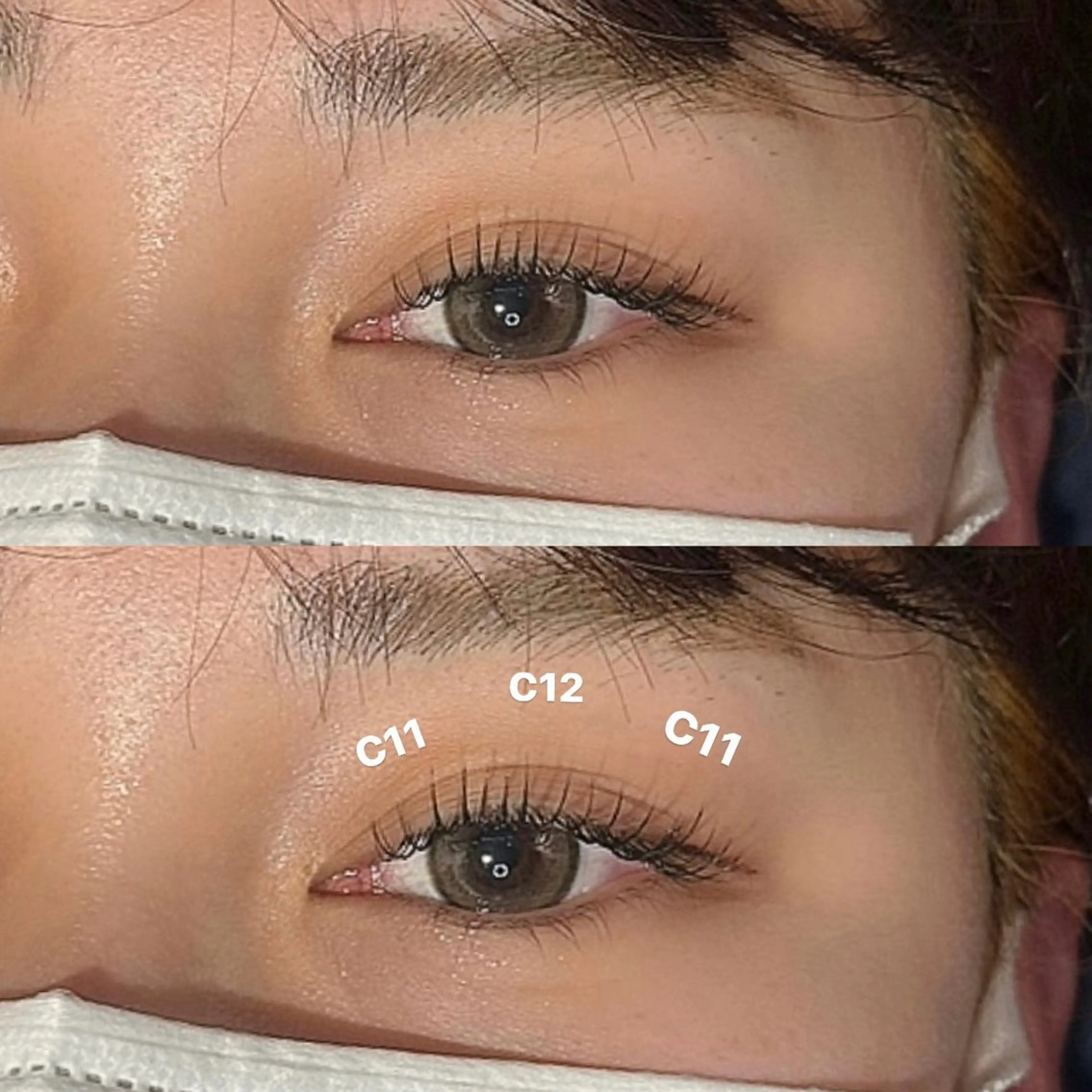 マツエク・マツパ 🎀束感マツエク/ カカエ アイナ🎀のマツエク・マツパデザイン