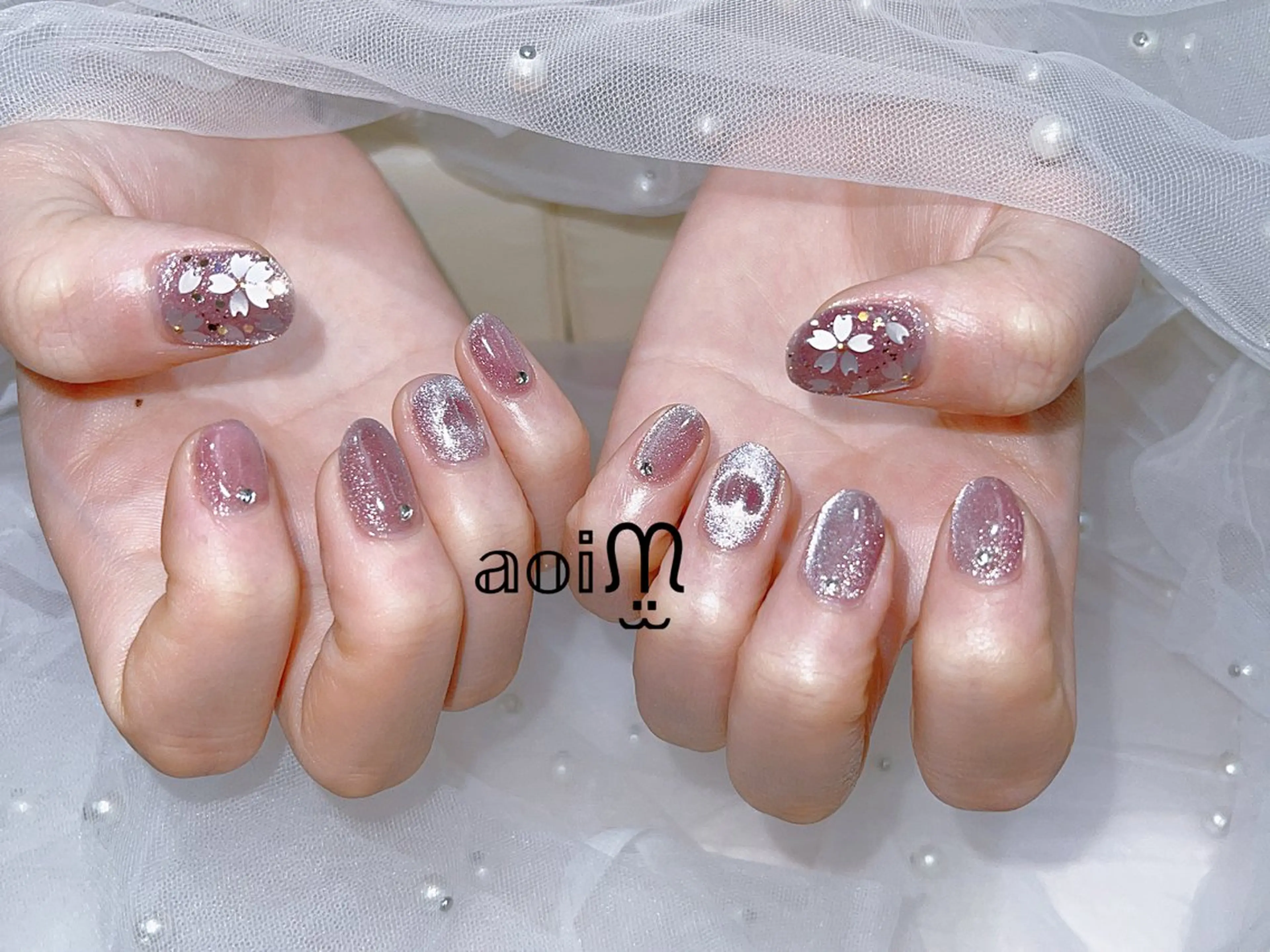 ネイル 葵うさぎ所属・葵うさぎ AIのネイルデザイン