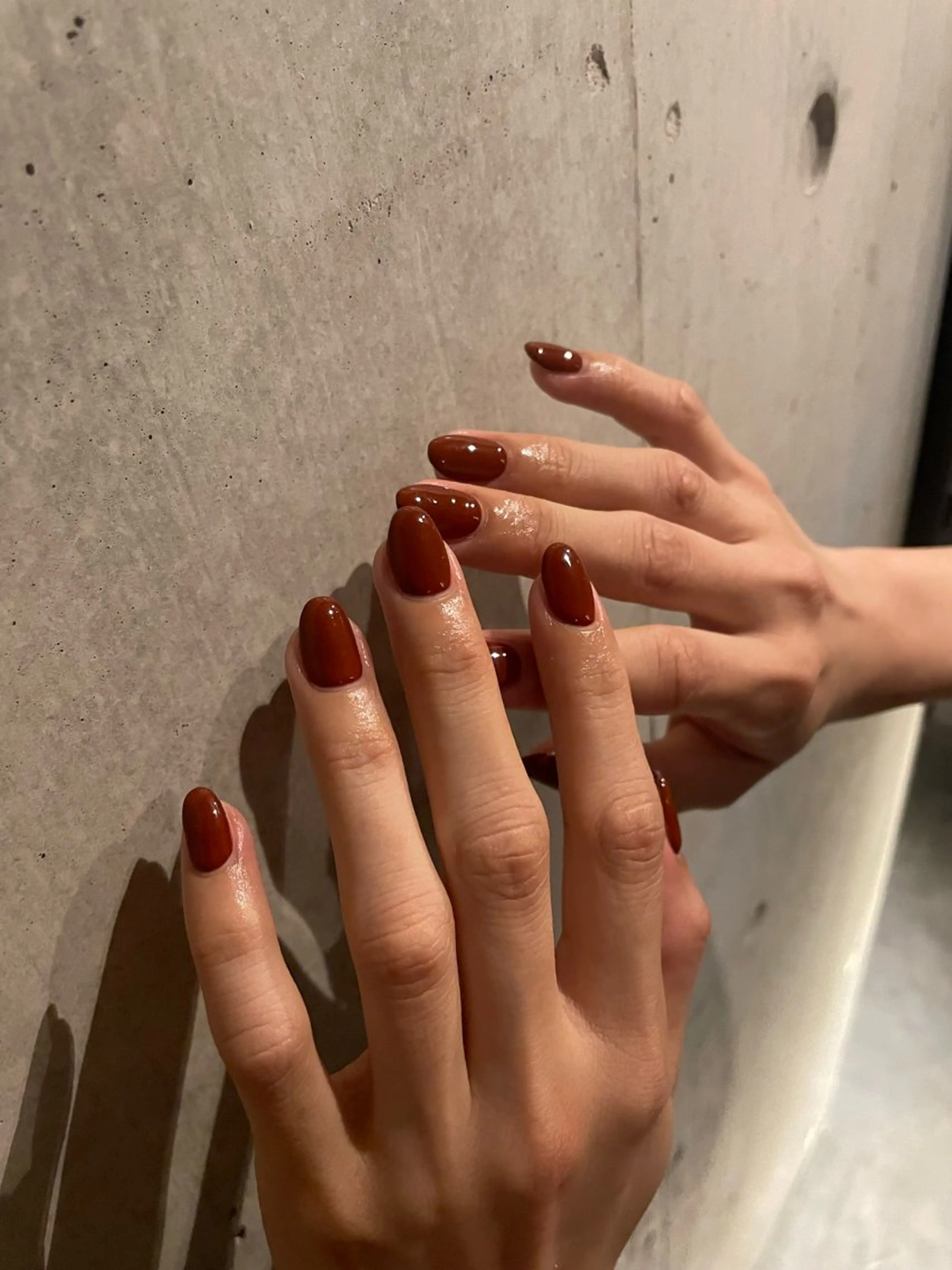 ネイル ワンカラーネイル Manon Yuiのネイルデザイン