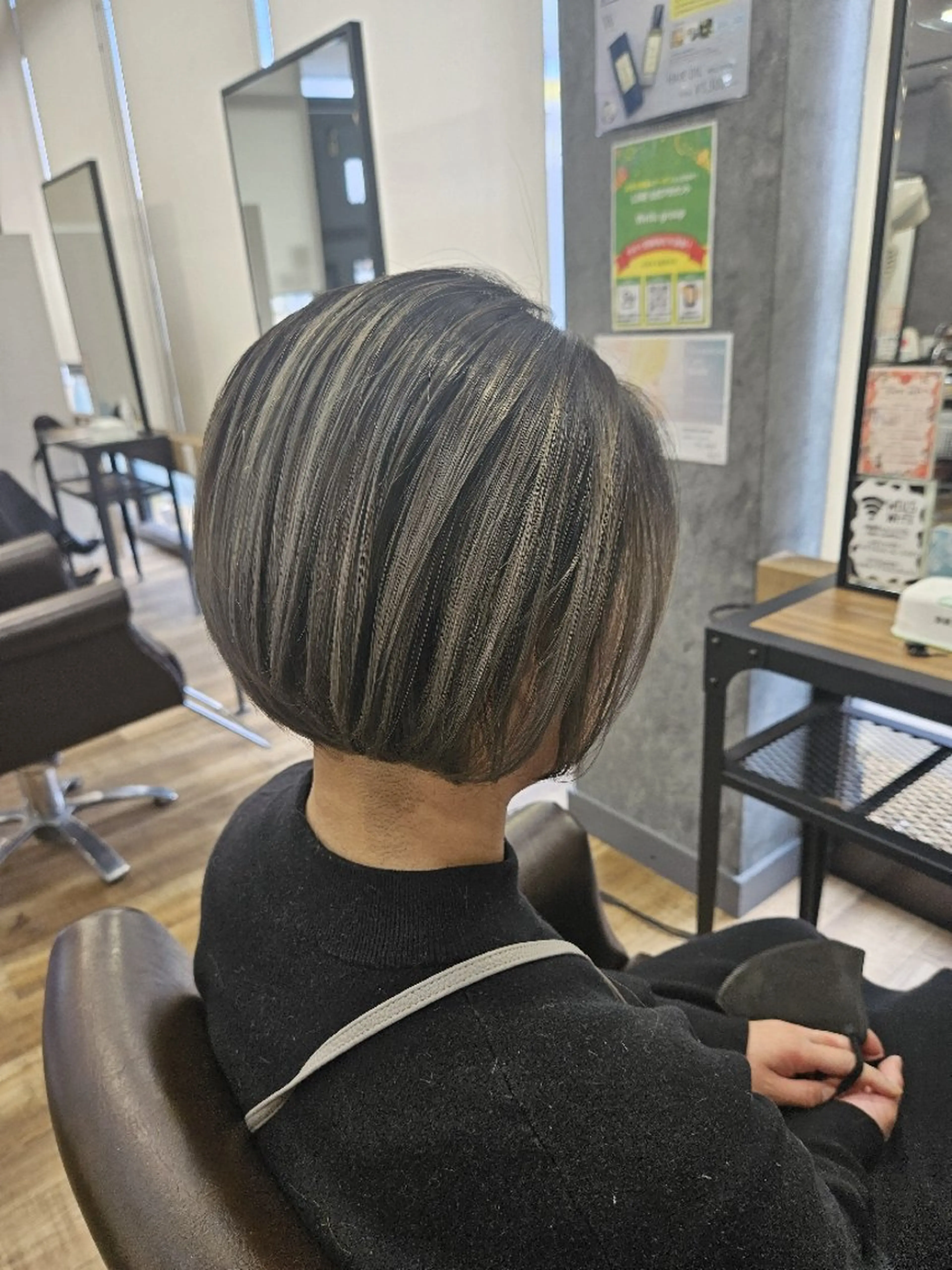 カット＋クオルシアカラー＋3STEPトリートメントの写真