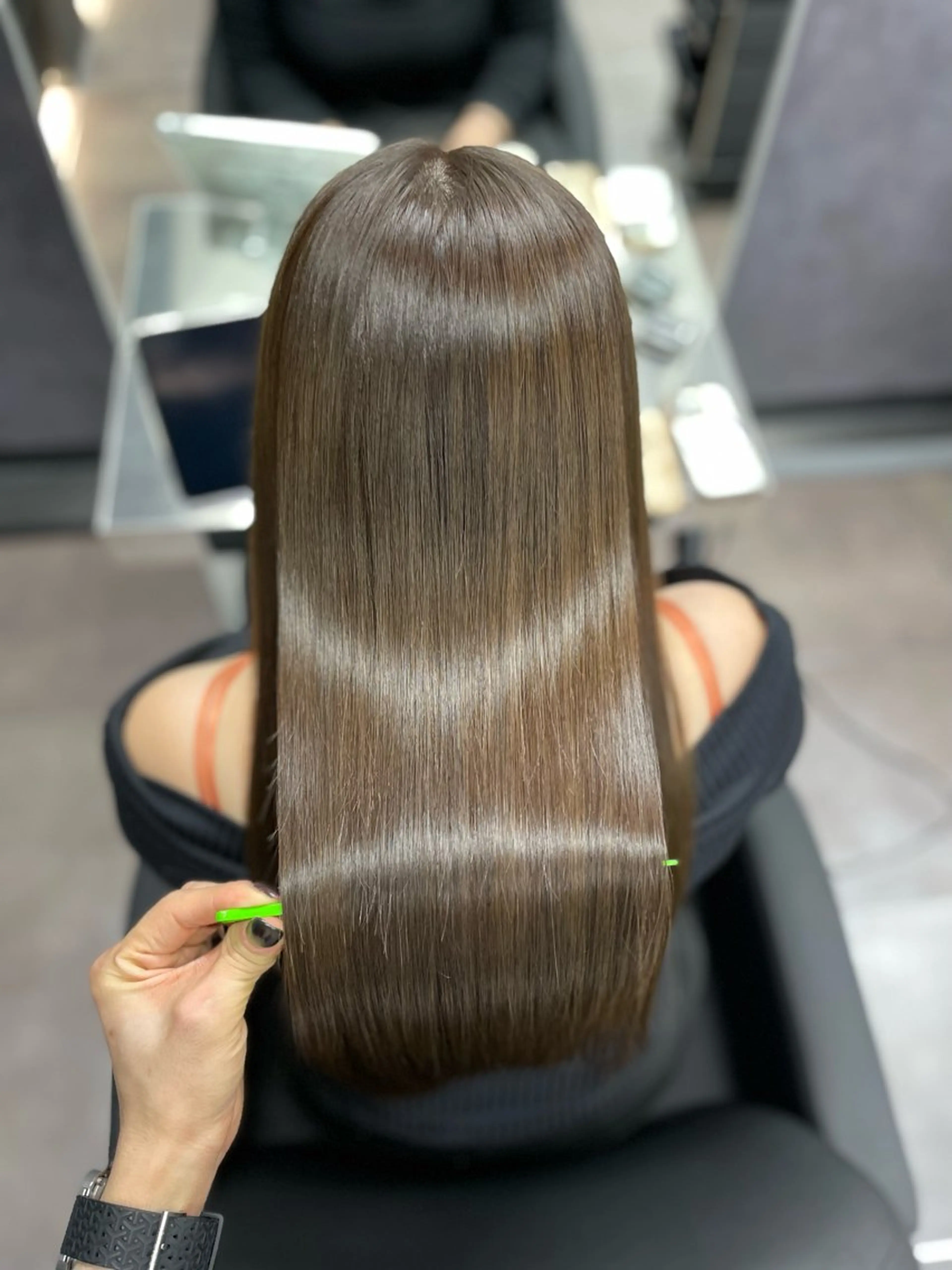 ロング カット ヘアカラー トリートメント CYNTHIADUE 店長| IRISUのヘアスタイル