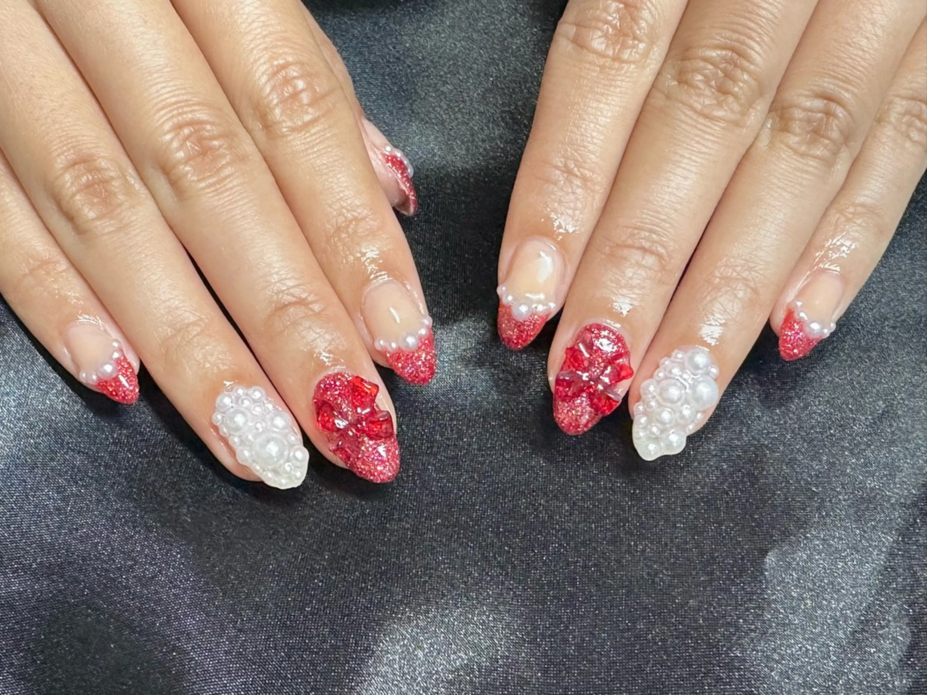 ネイル Nail_ SkyBlue_Jのネイルデザイン