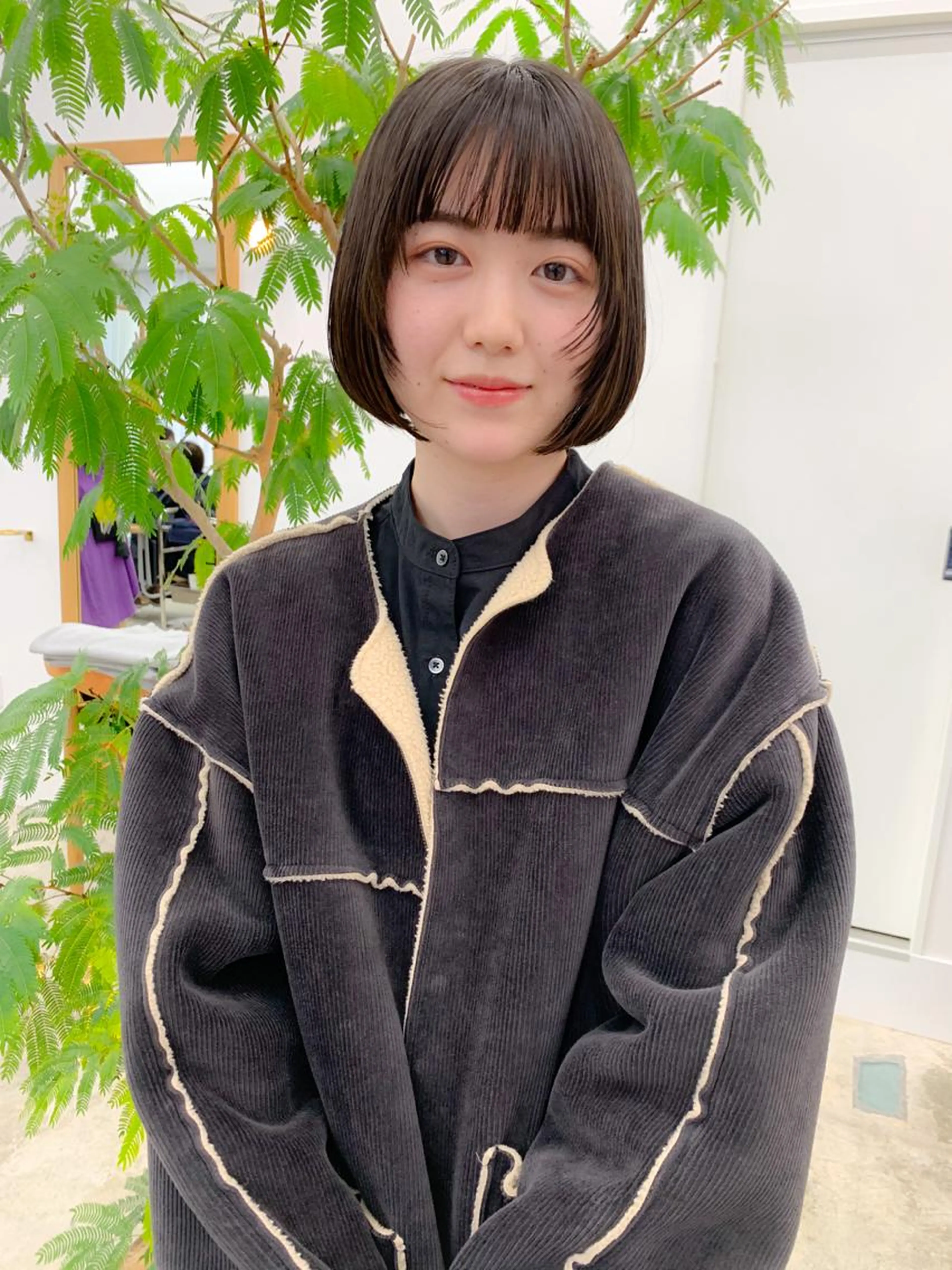 【伸ばしていきたい方におすすめ👶🏻 】前髪カット+最高級Aujuaトリートメントの写真