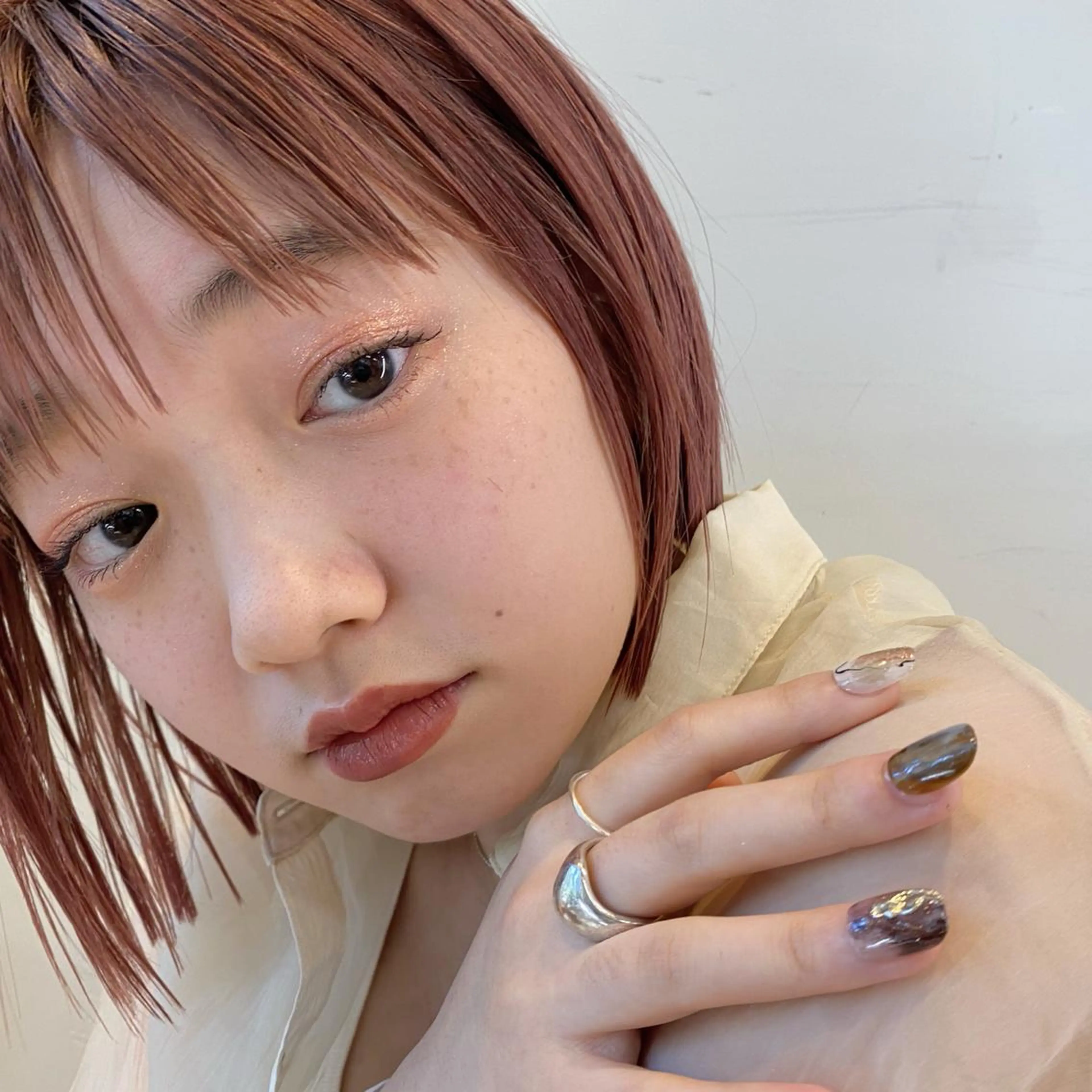 カラー SOLO所属・奈良 彩華のヘアスタイル