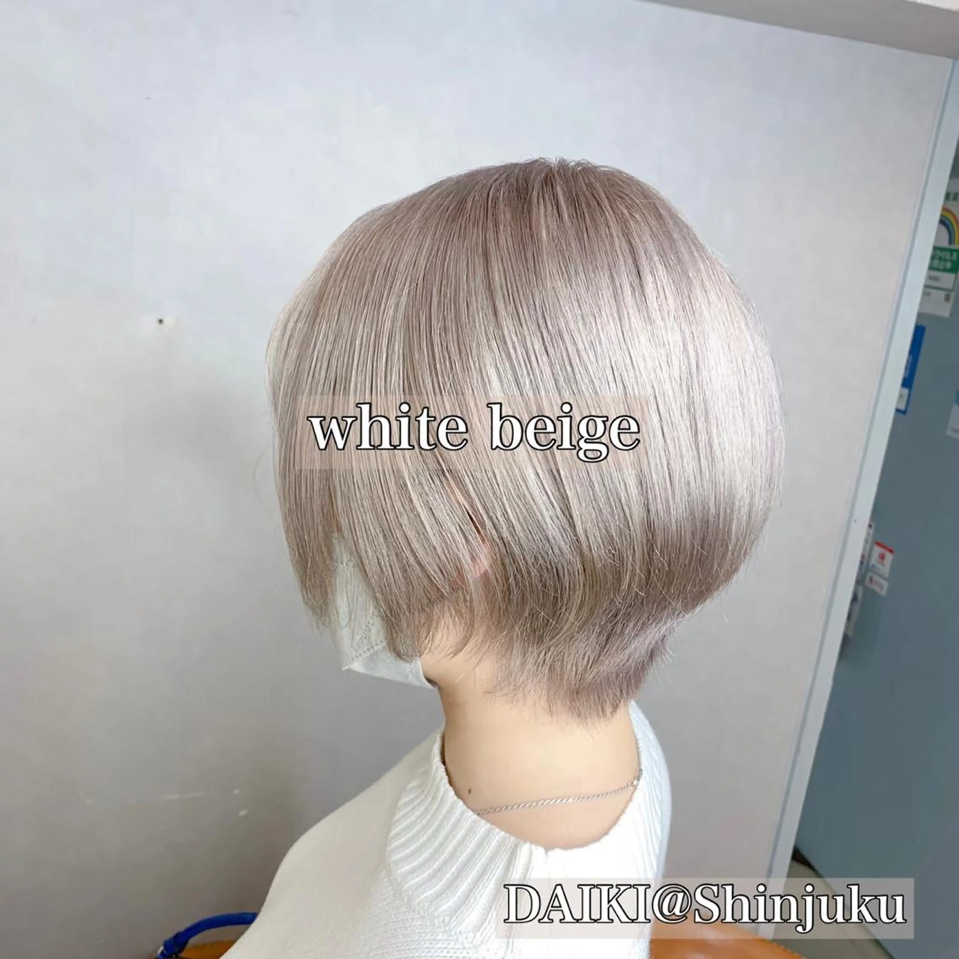 ショート カラー パーマ ヘアアレンジ メンズ ヘアカラー ワット 原宿のヘアスタイル