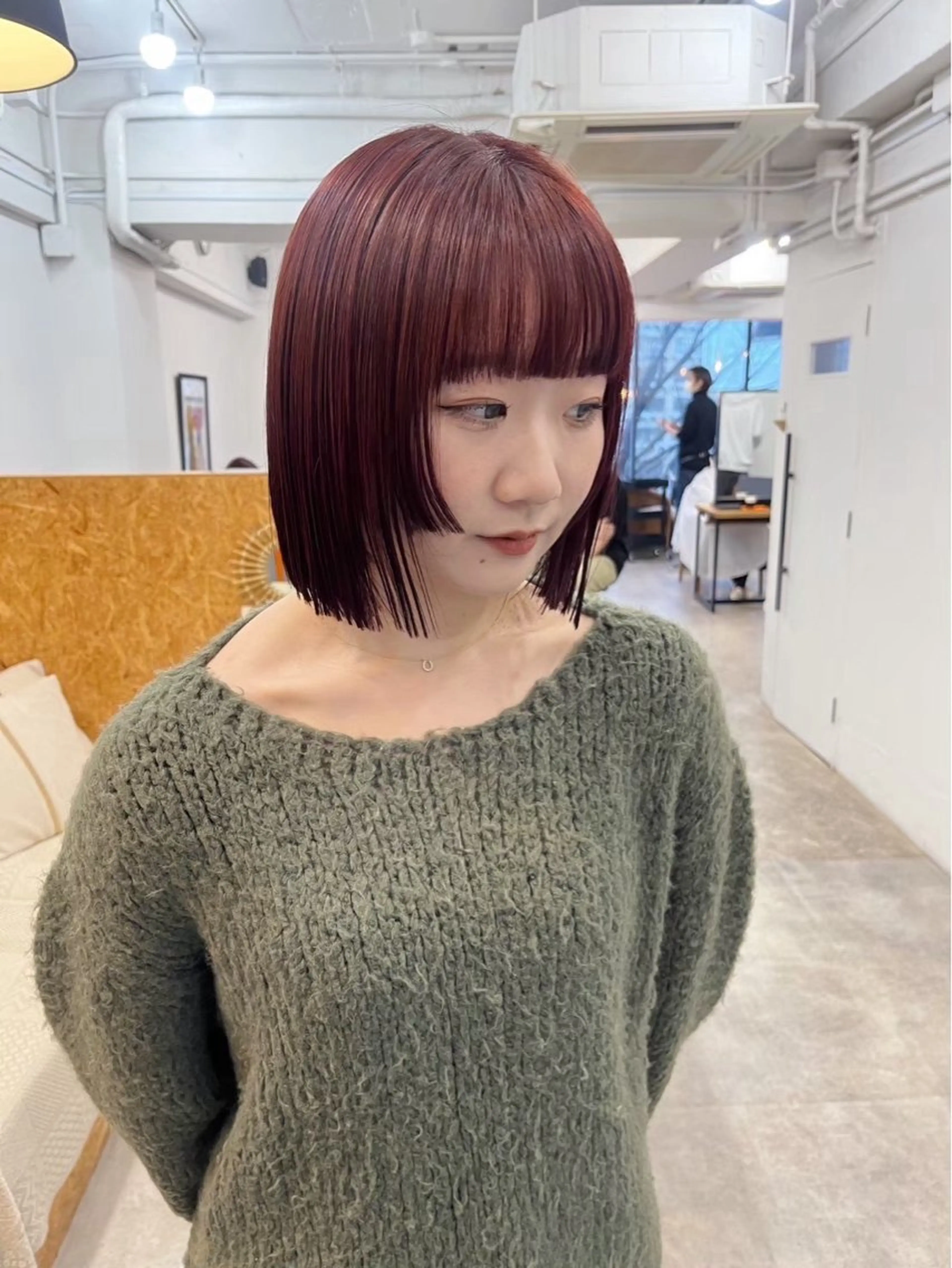 カラー HONEY  shibuya所属・C H I R Iのヘアスタイル