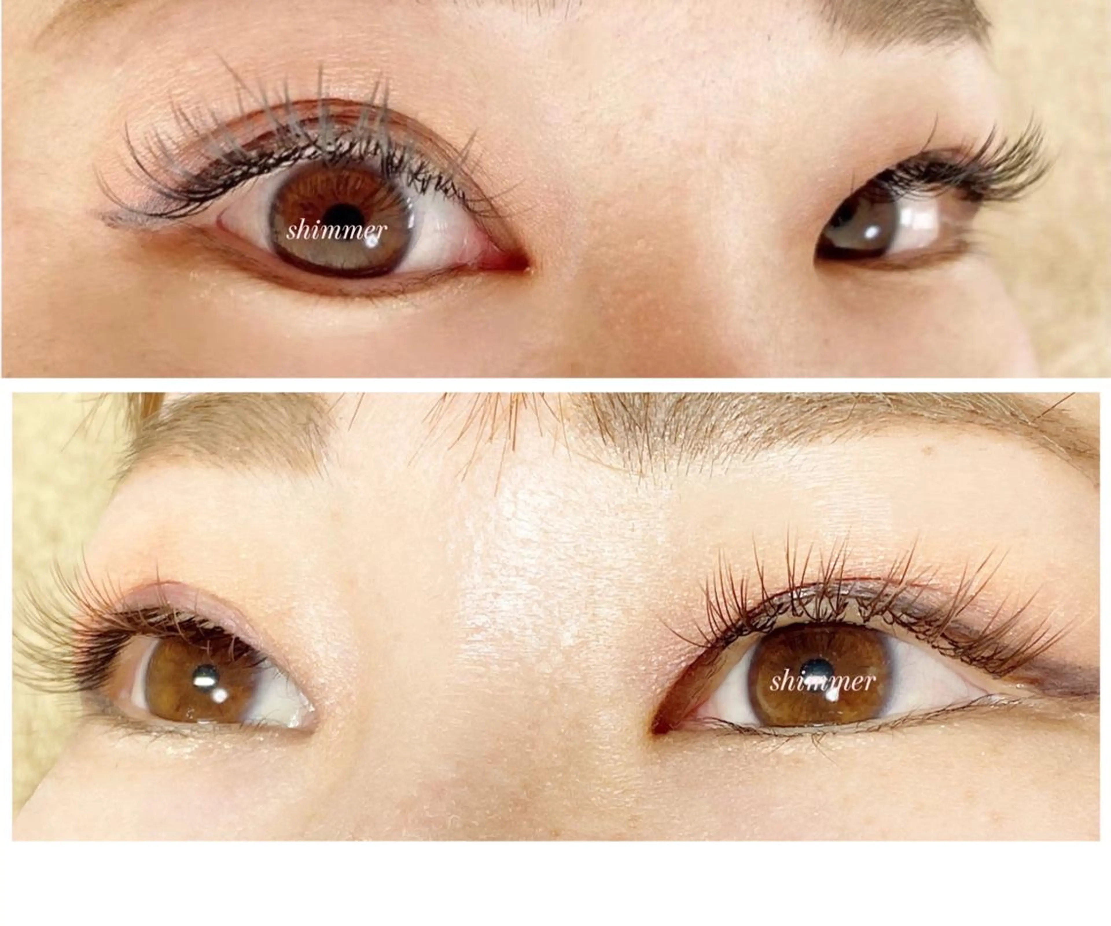 マツエク・マツパ カラーマツエク ナチュラル shimmer所属・久米 さつきのマツエク・マツパデザイン