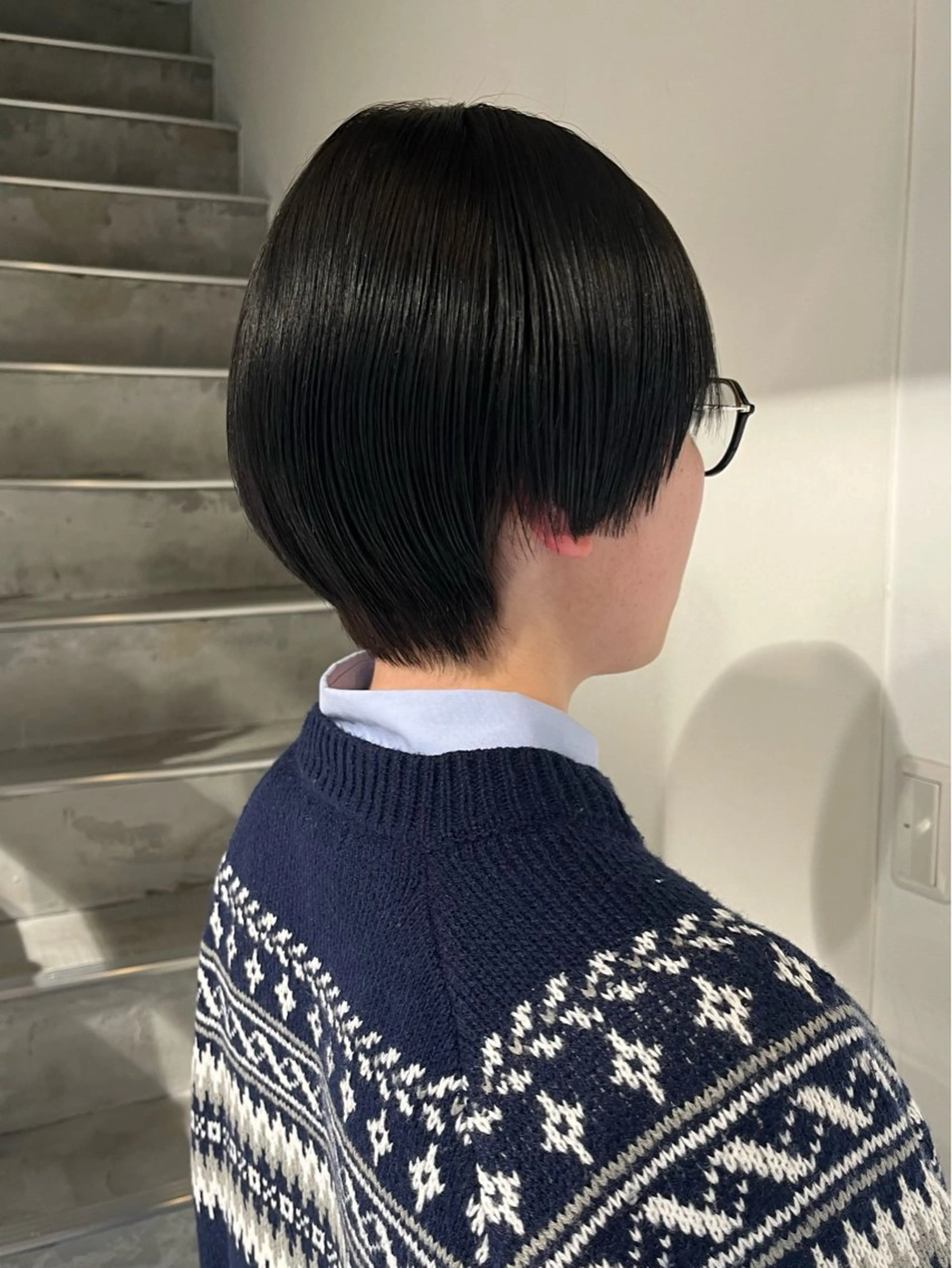 ショート 顔周りカット ショートヘア 阿部 瑠斗のヘアスタイル