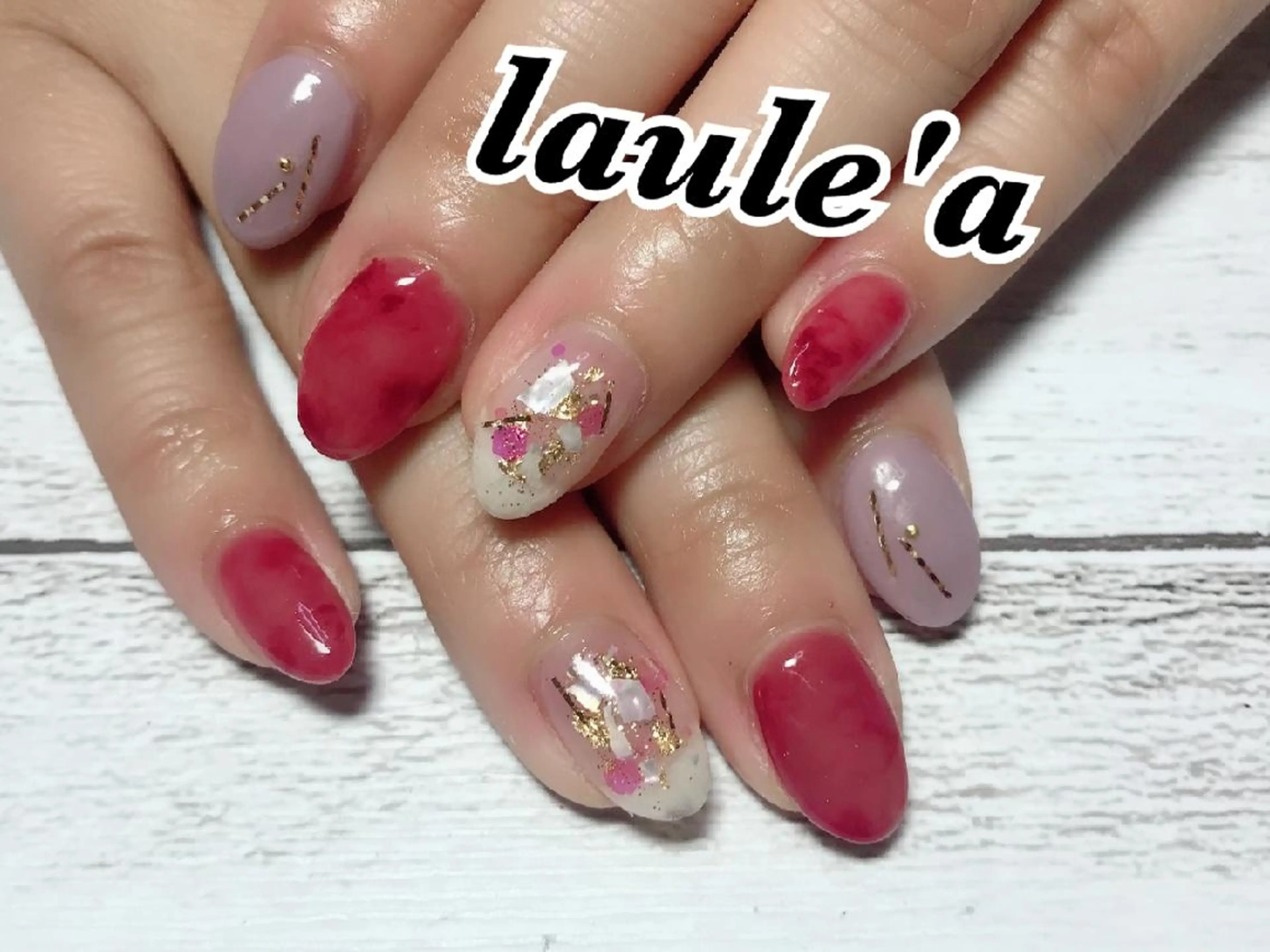 ネイル Rグループ felizのネイルデザイン