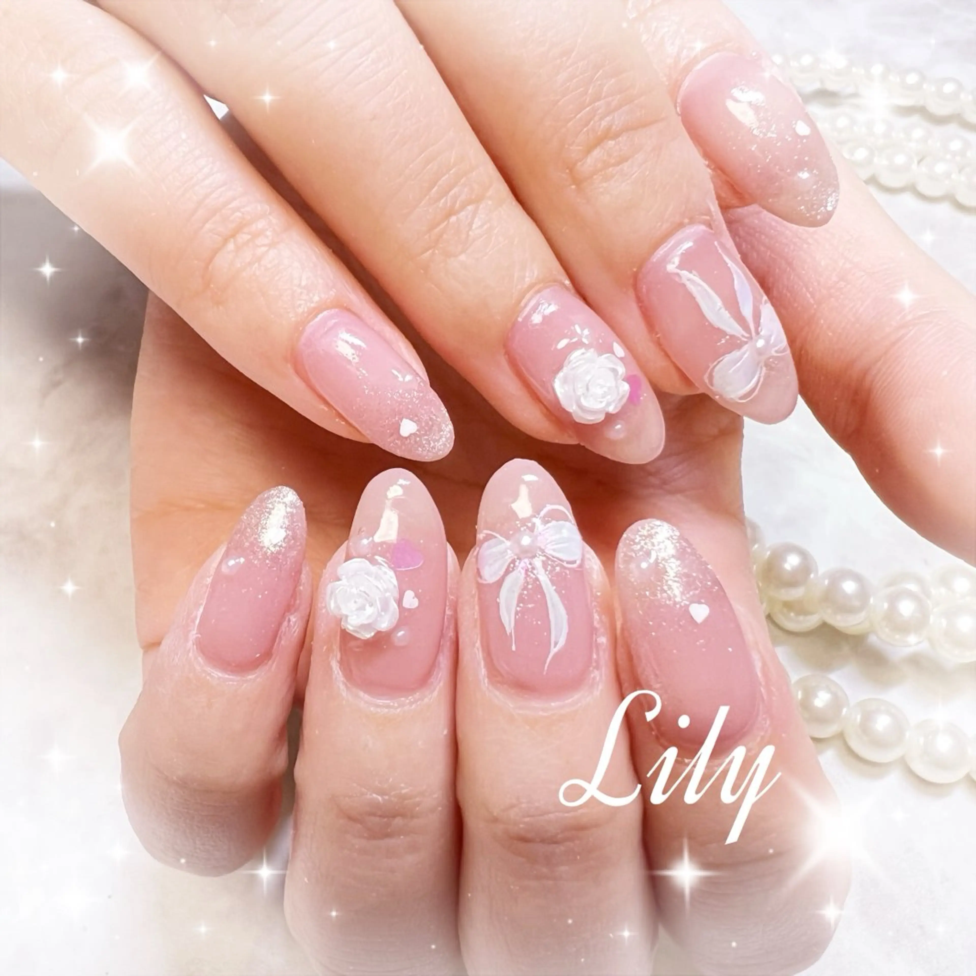 ネイル ハンドネイル Nailsalon Lilyのネイルデザイン