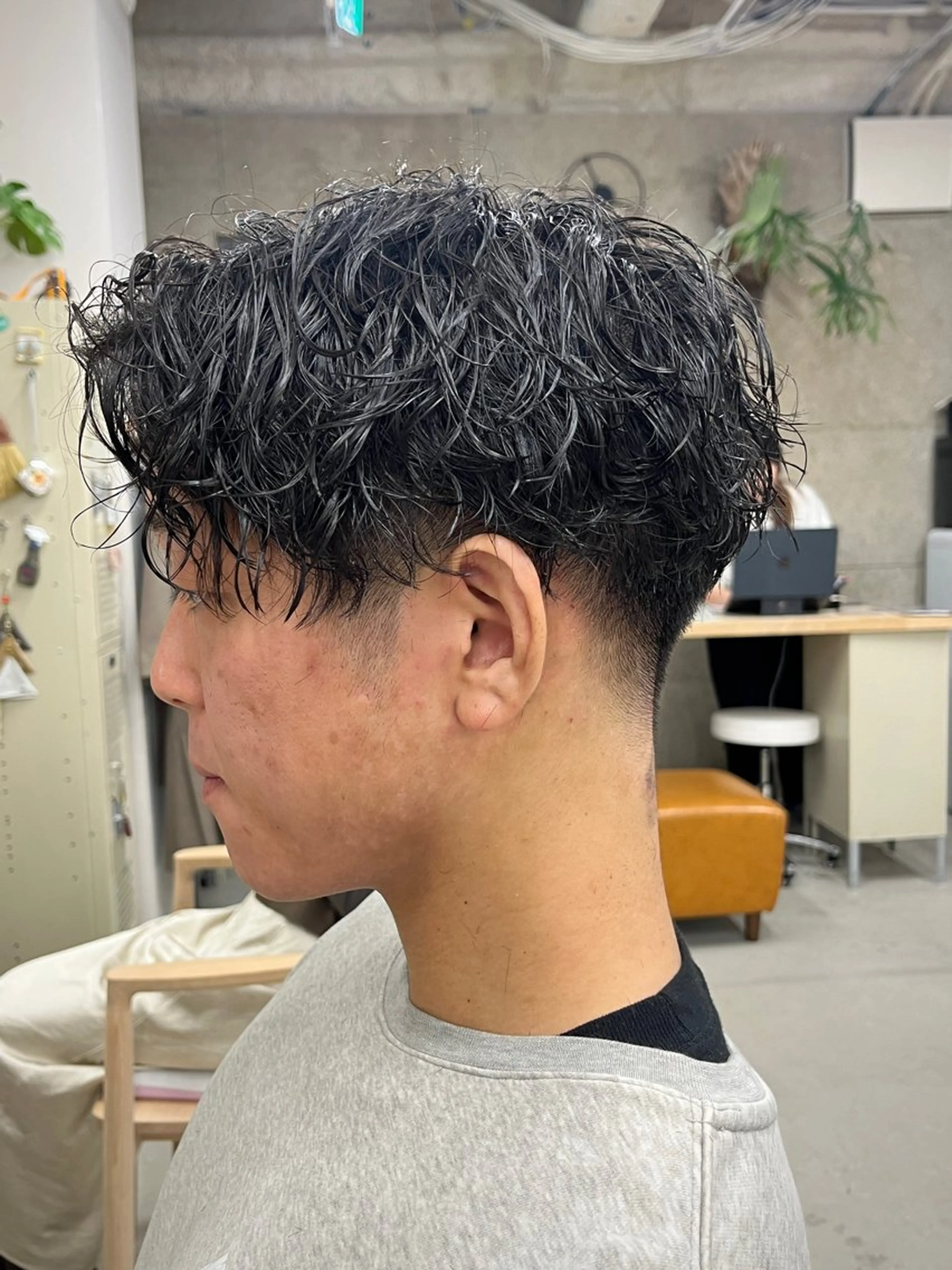 パーマ メンズ 【メンズパーマ】 SiLO  三宅のヘアスタイル