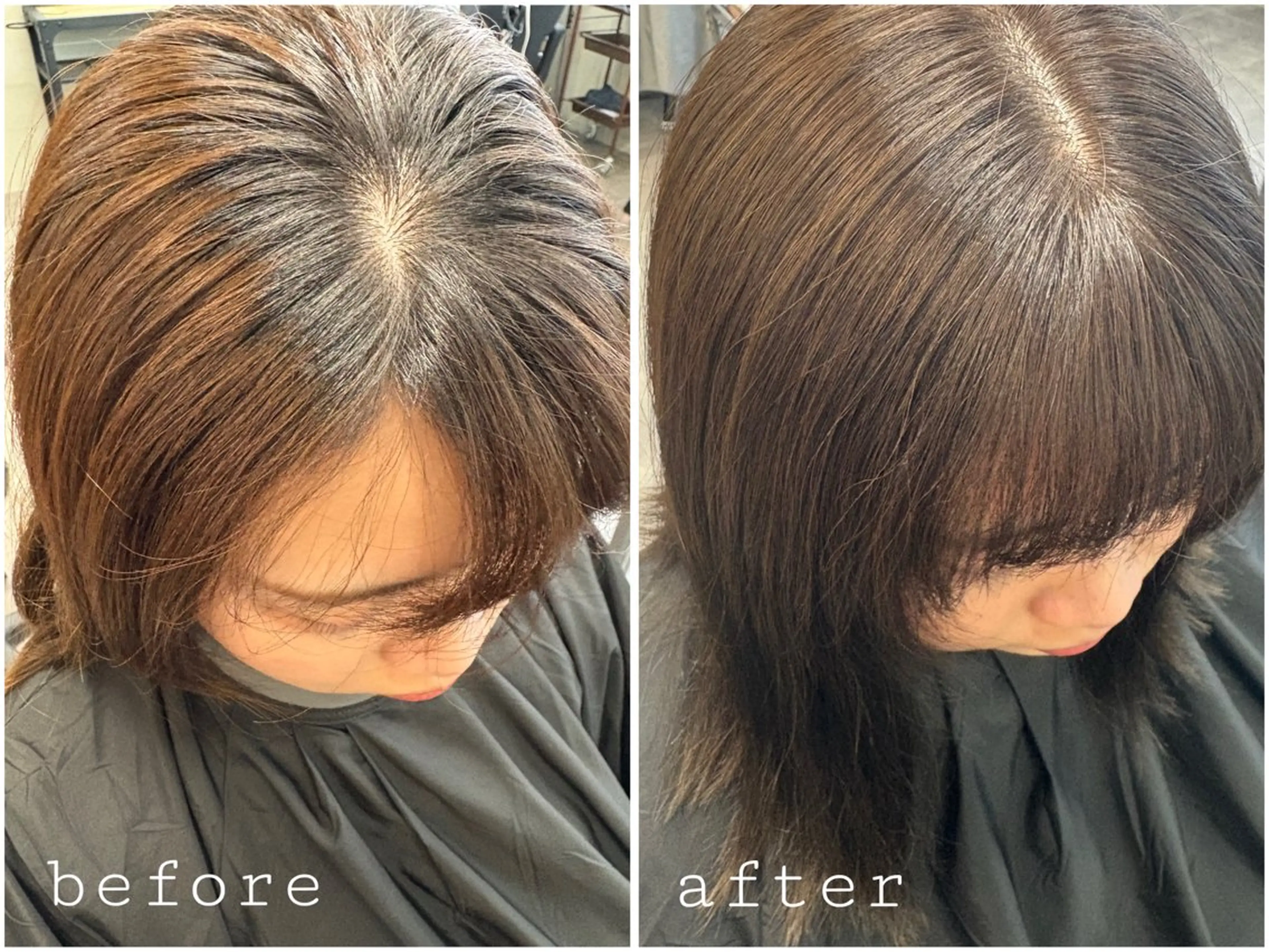 ミディアム カット 縮毛矯正 ALLEN hair所属・ALLEN hair /まなのヘアスタイル