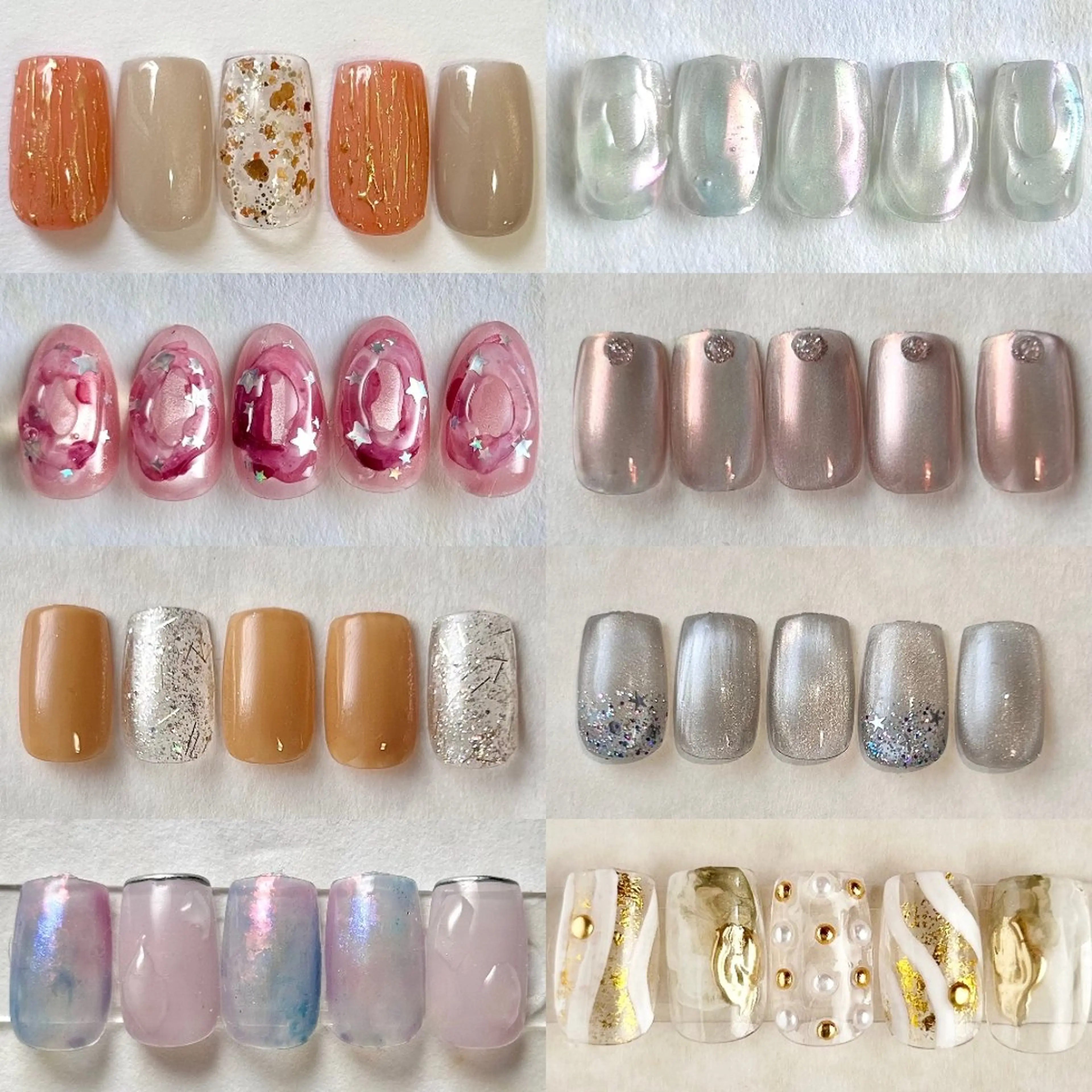 ネイル ジェルネイル マグネットネイル ニュアンスネイル ワンカラーネイル ハンドネイル muum_nail 新宿2分 三丁目1分のネイルデザイン