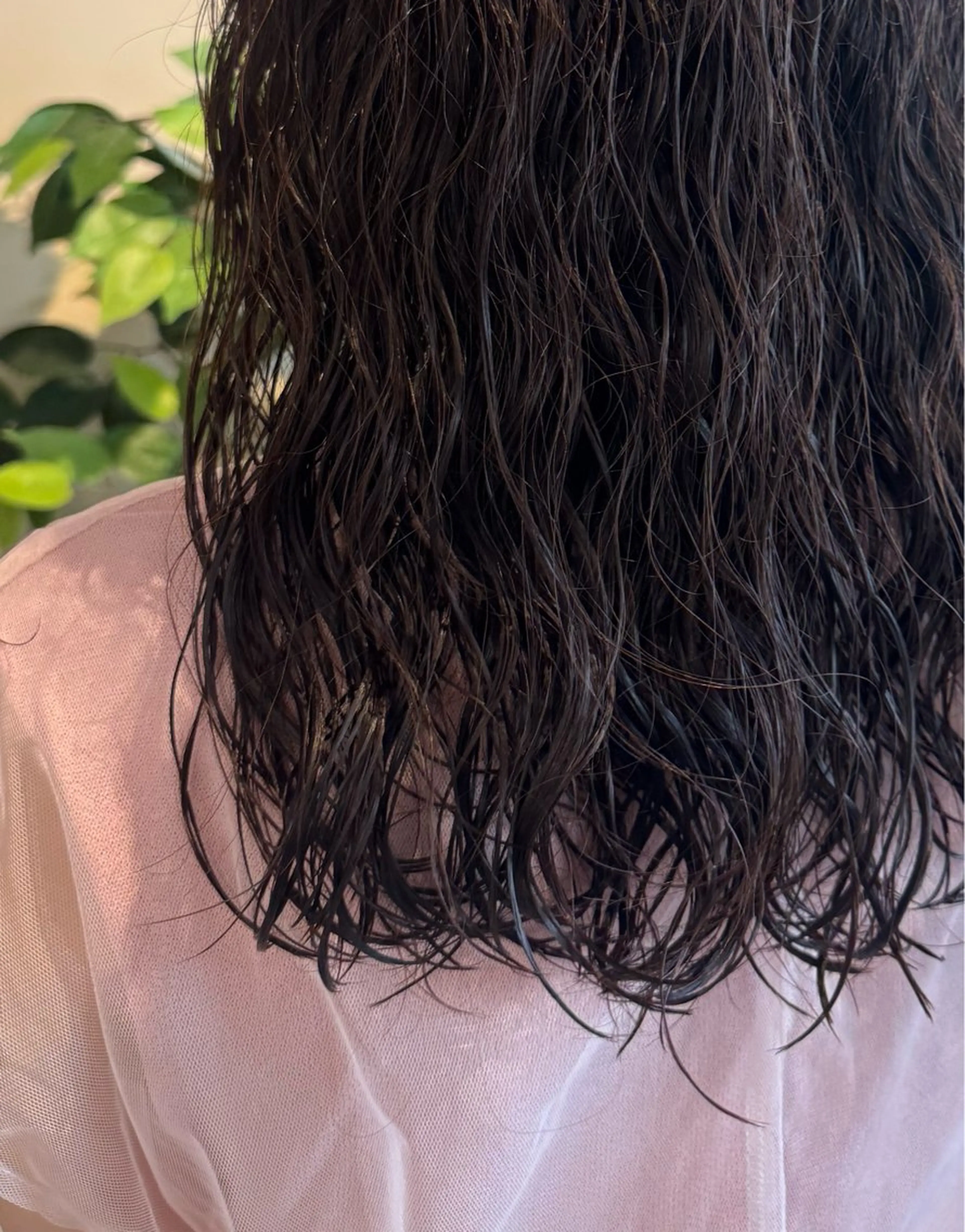 セミロング パーマ BELLE by revo所属・𝘀𝗮𝗲/ 艶髪/ショートボブのヘアスタイル