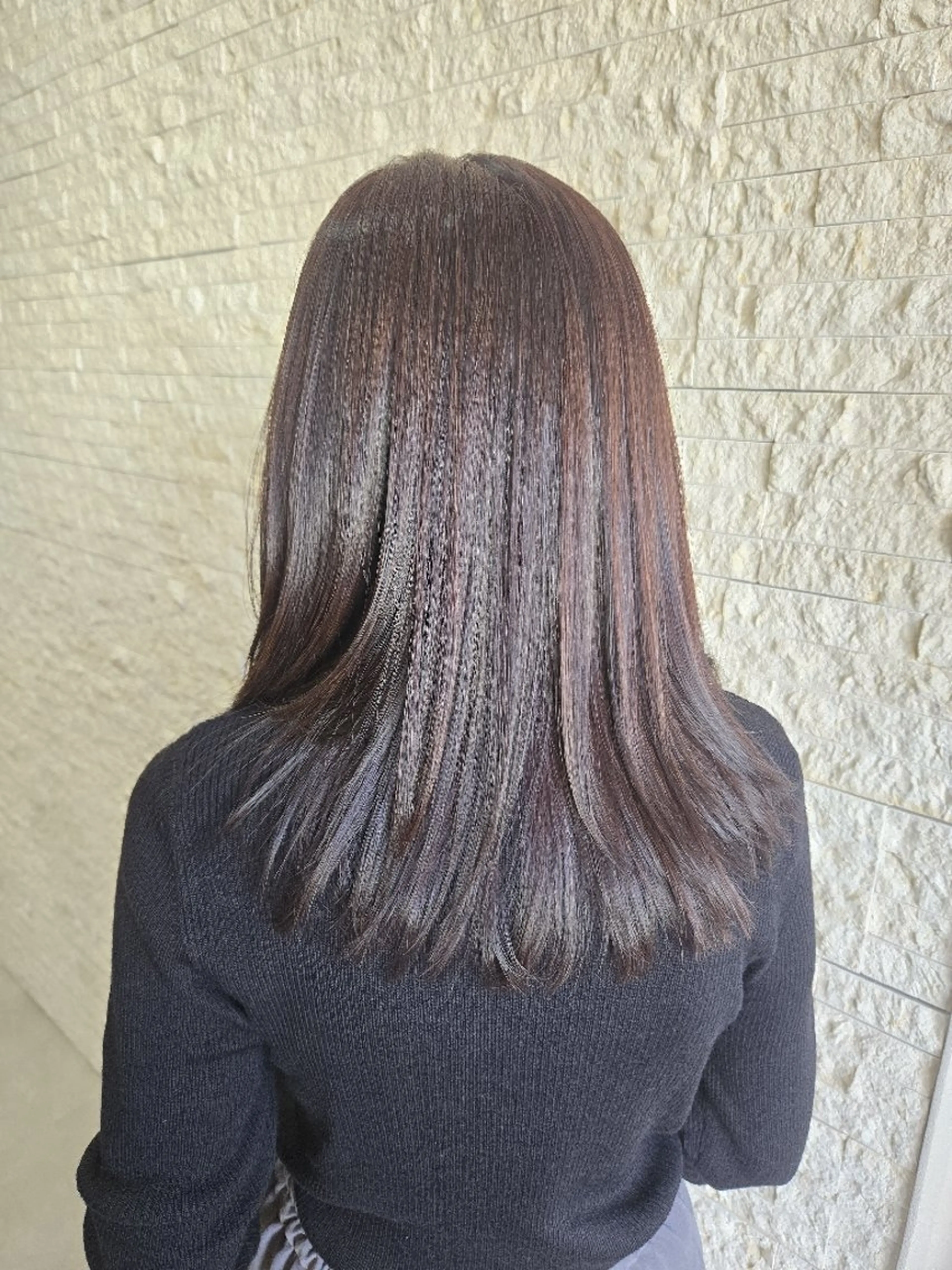 セミロング カラー 🫧高濃度水素カラー ✂️鈴木 直人のヘアスタイル