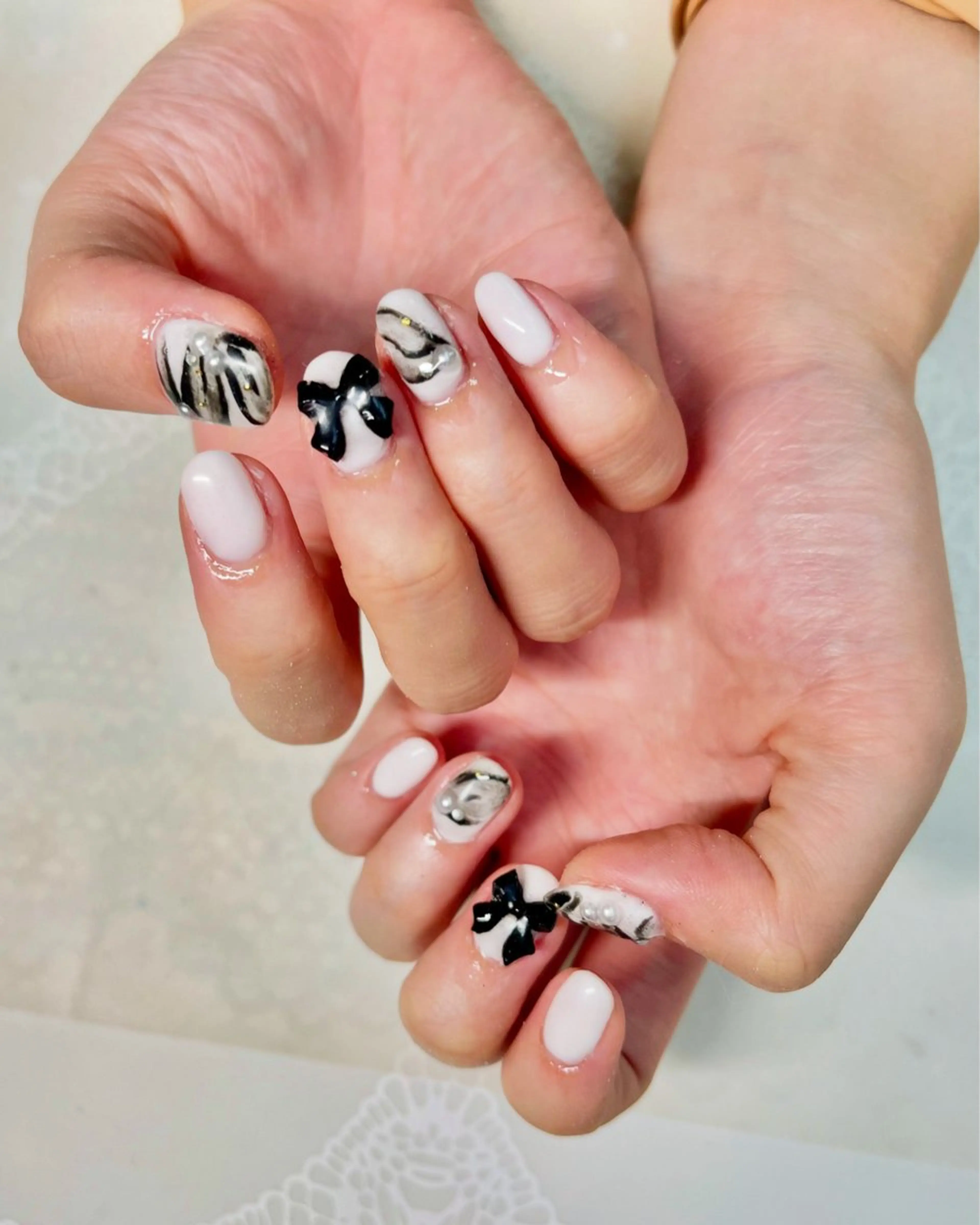 ネイル ハンドネイル 新宿ネイルサロン ジェミディローサ所属・新宿ネイルサロン ジェミディローサのネイルデザイン