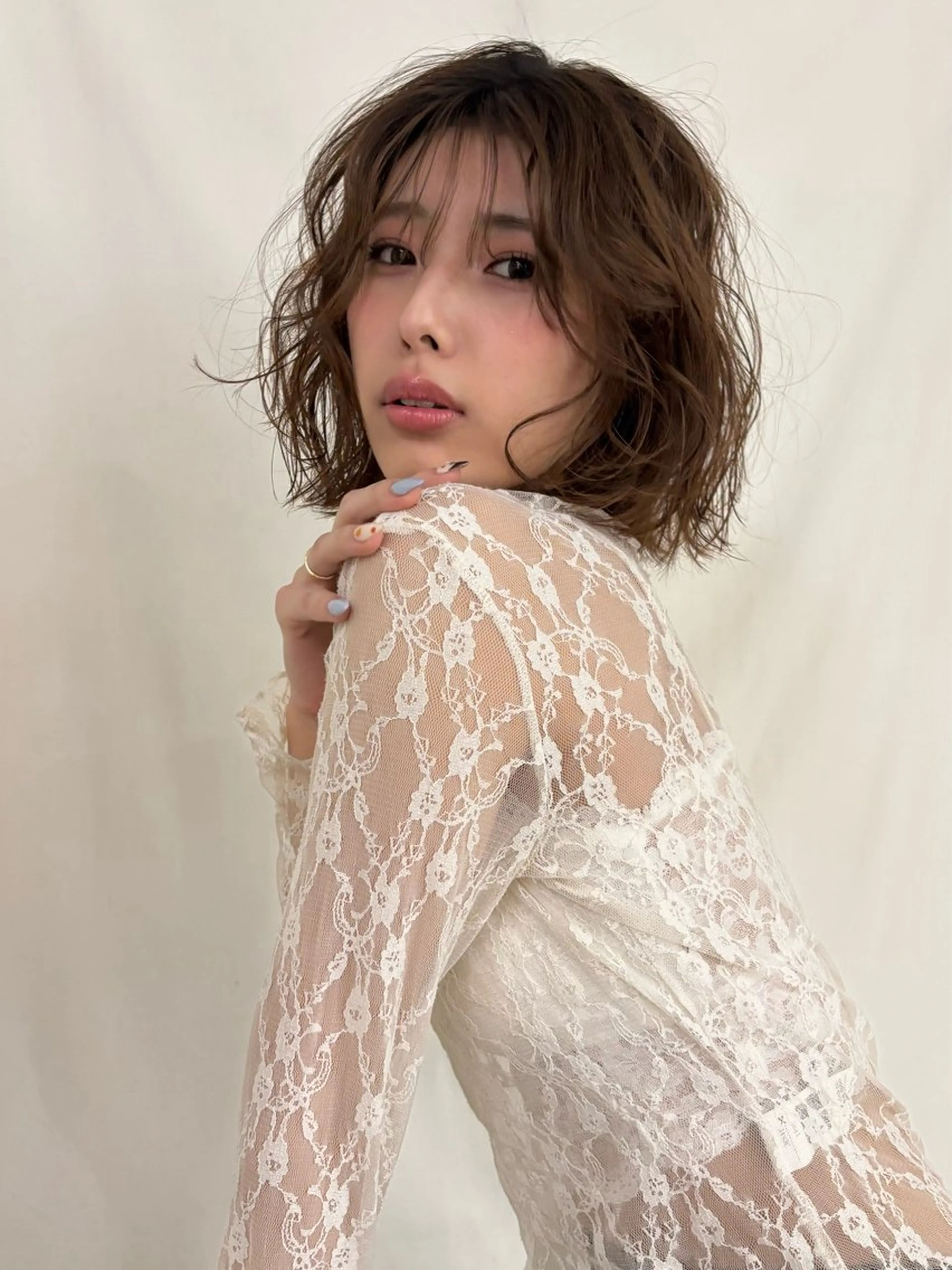 ショート 💈メンズパーマ カラー💈momoのヘアスタイル