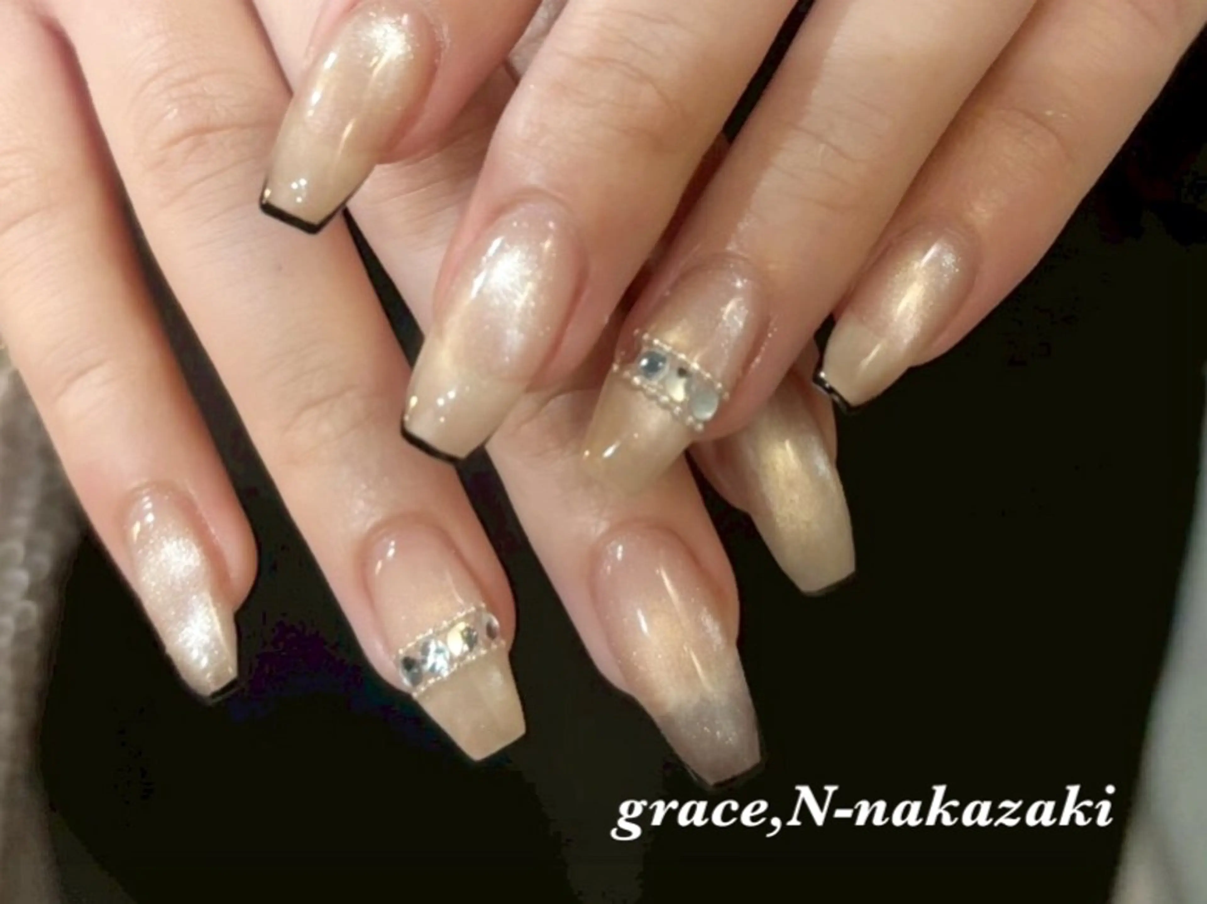 ネイル grace,N-nakazaki所属・grace,N 2男性NGのネイルデザイン