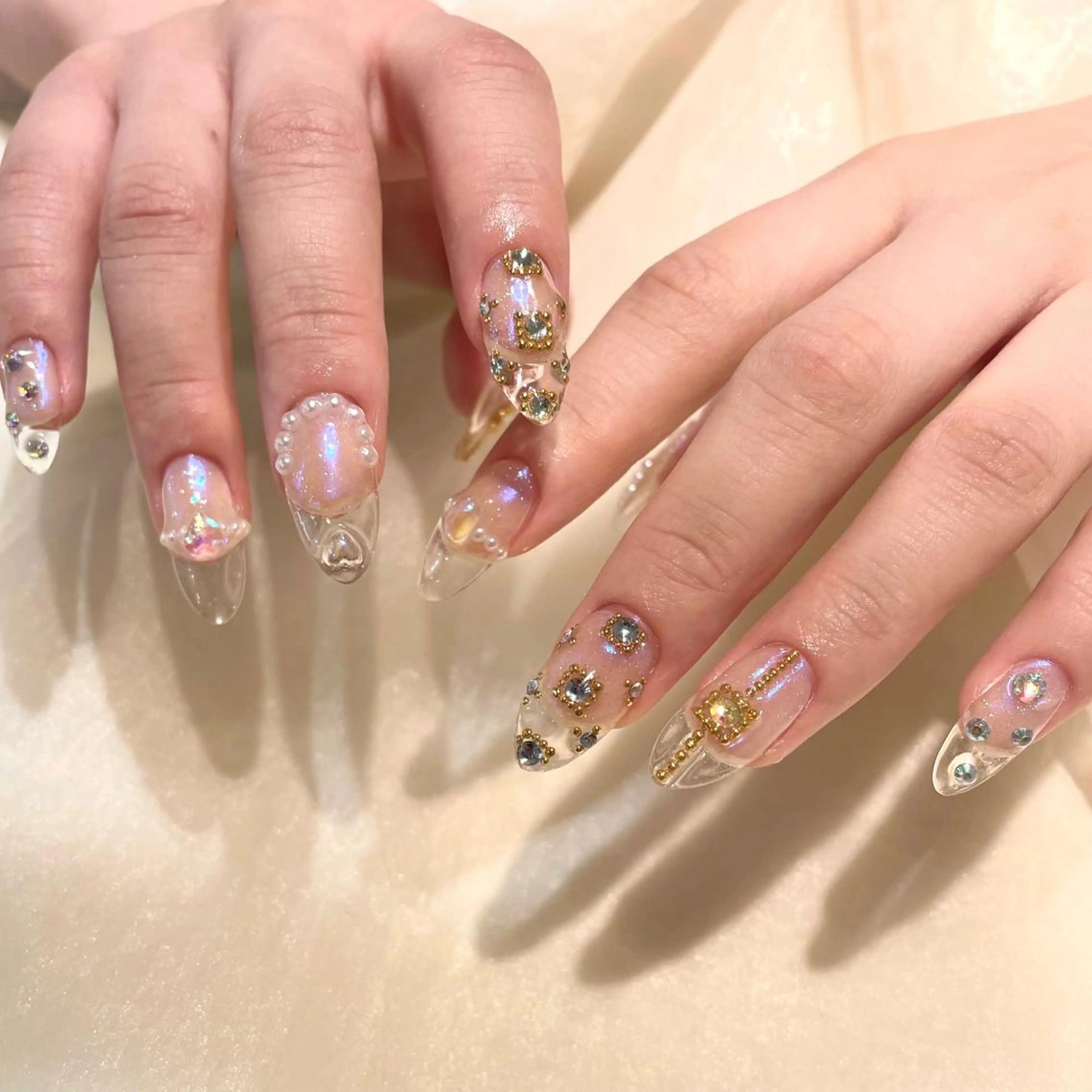 ネイル ハンドネイル 新井 ひなののネイルデザイン