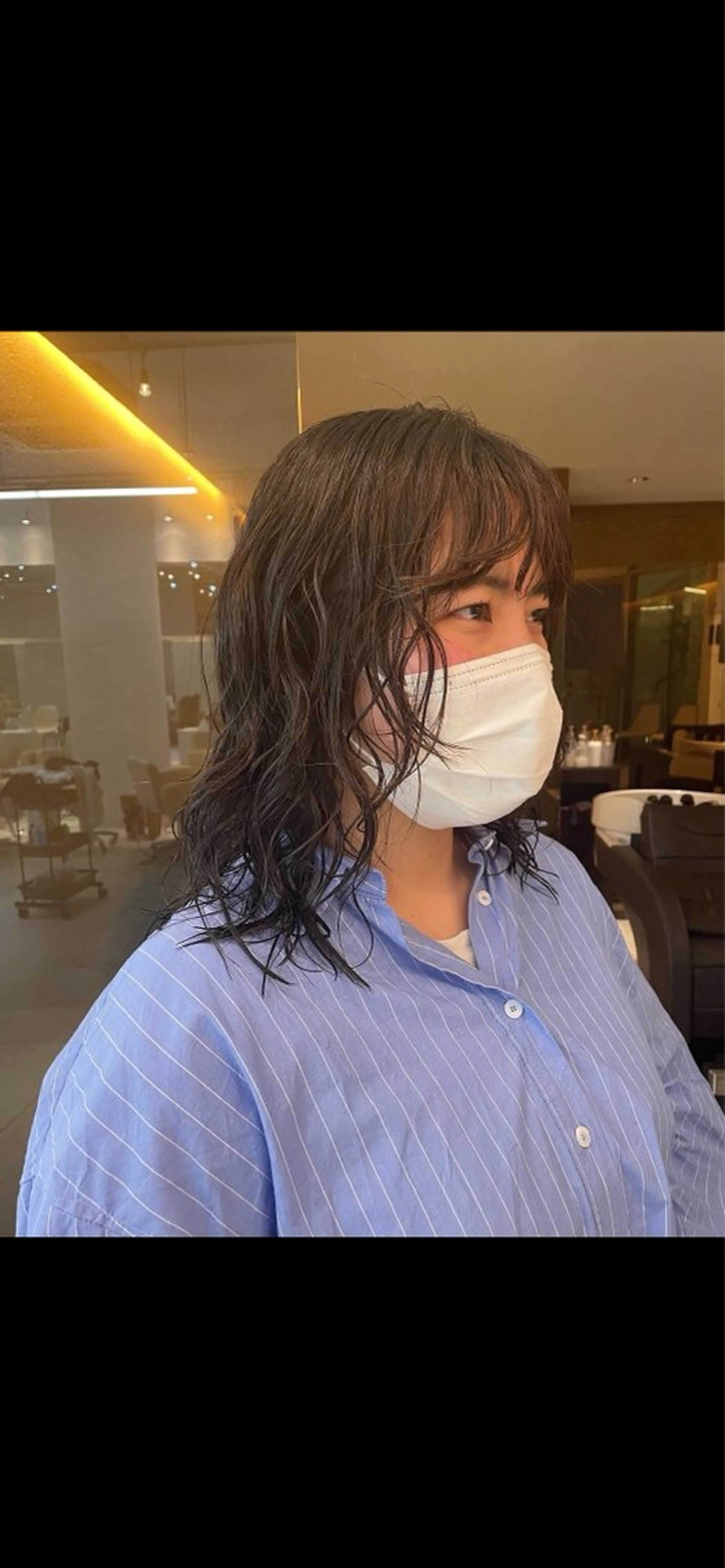 ミディアム ミディアムレイヤー レイヤーカット stay she 荻窪所属・メンズ無料カット/ ヘアアレンジ/咲美のヘアスタイル