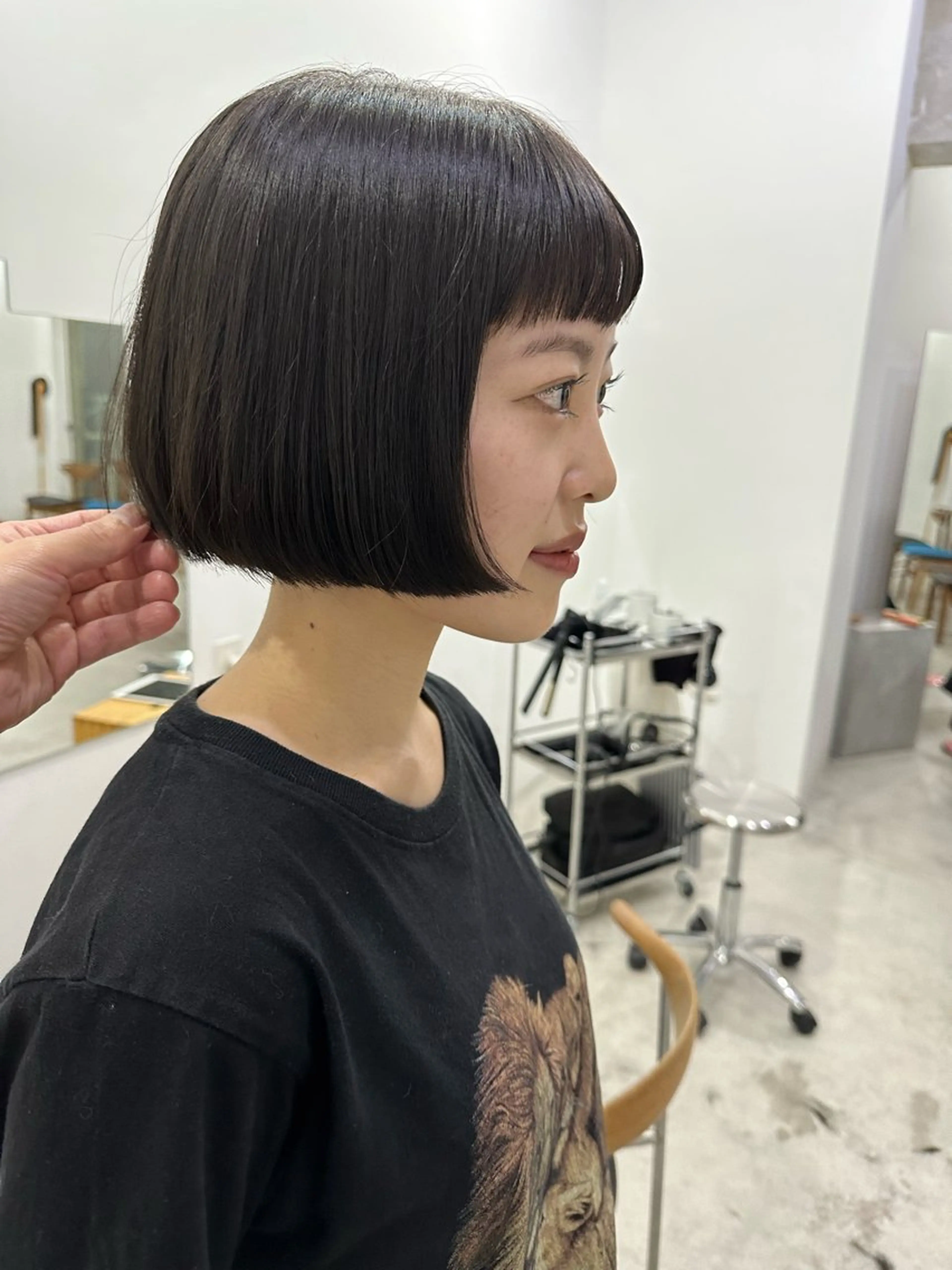 ショート MIGxLIG所属・けー ボブのヘアスタイル