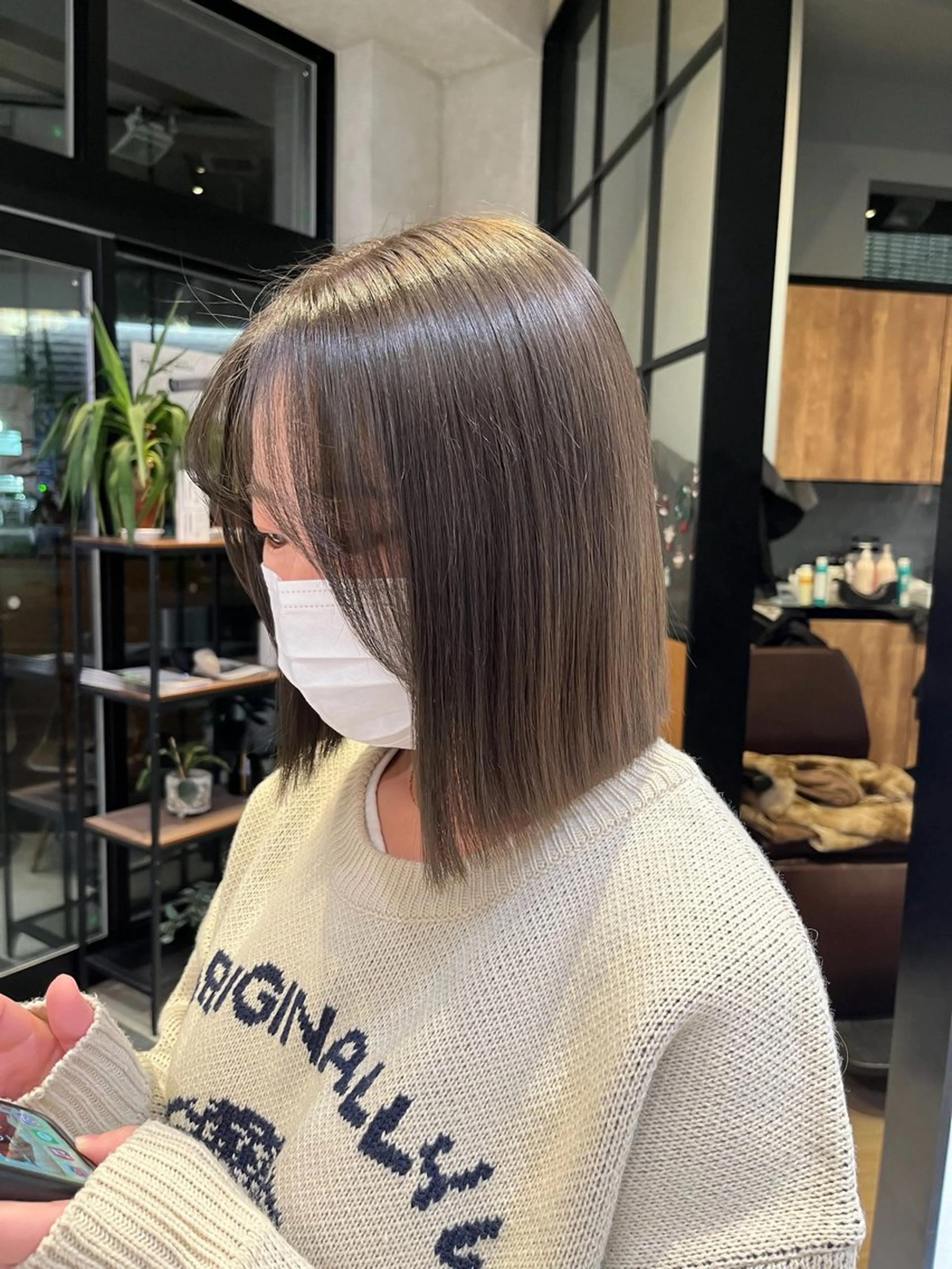 ミディアム カラー yuuri🎀/大宮 /韓国ヘア/レイヤーのヘアスタイル