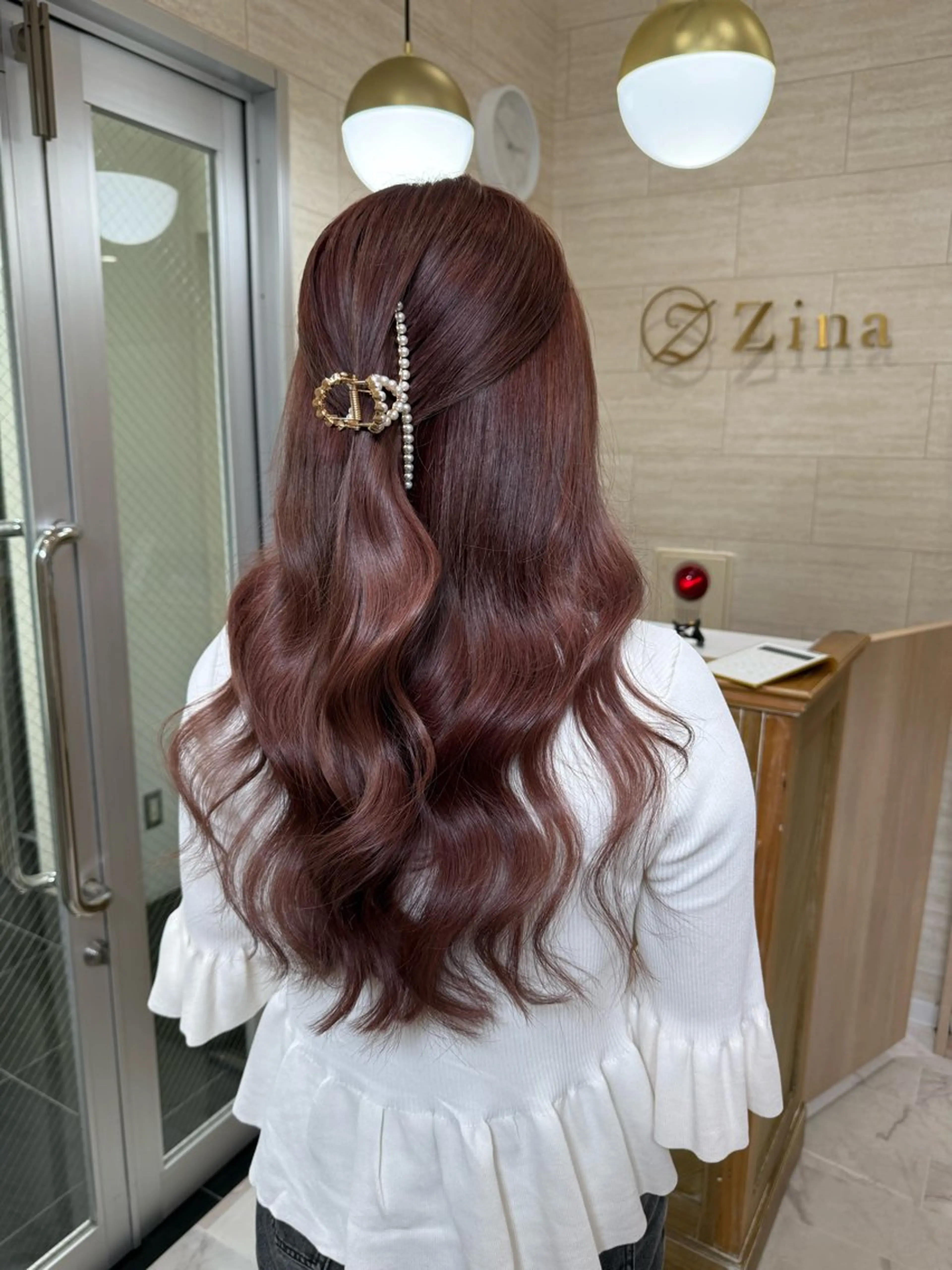 ロング カット ヘアカラー トリートメント Zina 熊本店 ワンホン/Juranのヘアスタイル