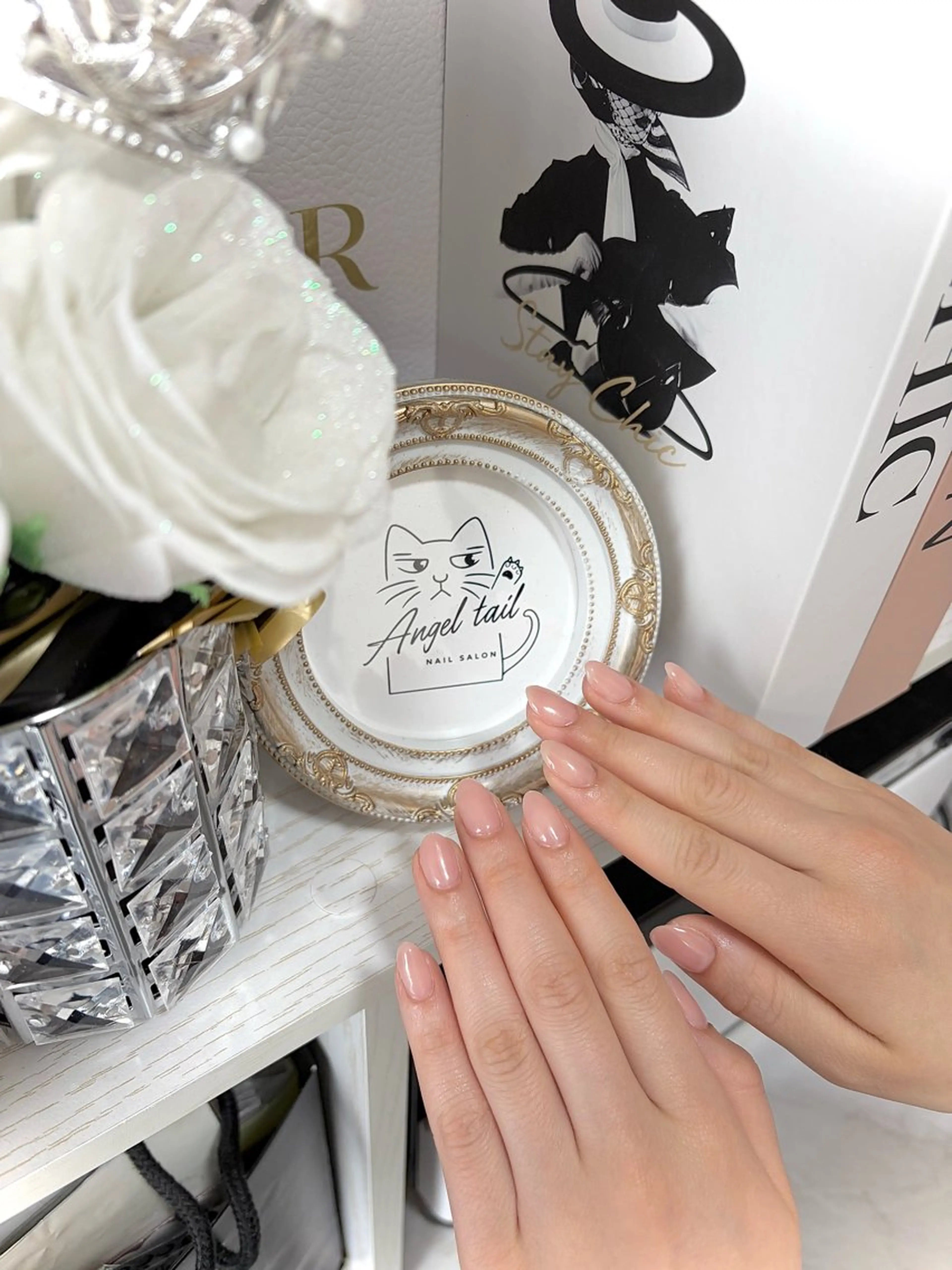 ネイル オフィスネイル ハンドネイル Angel tailのネイルデザイン