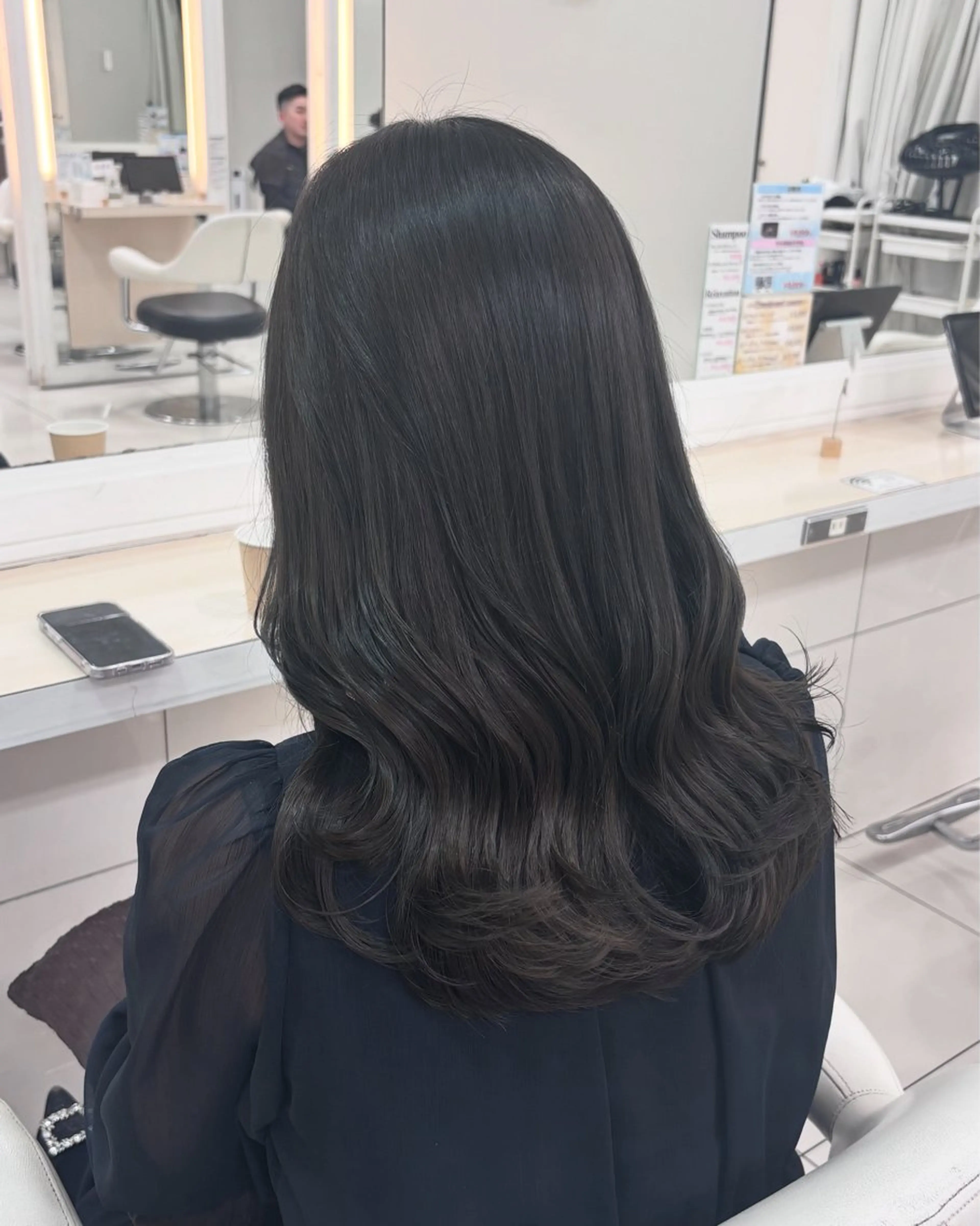 【前髪＆お顔周りカット+ワンカラー＋2steptreatment🫧】※18:00までの写真