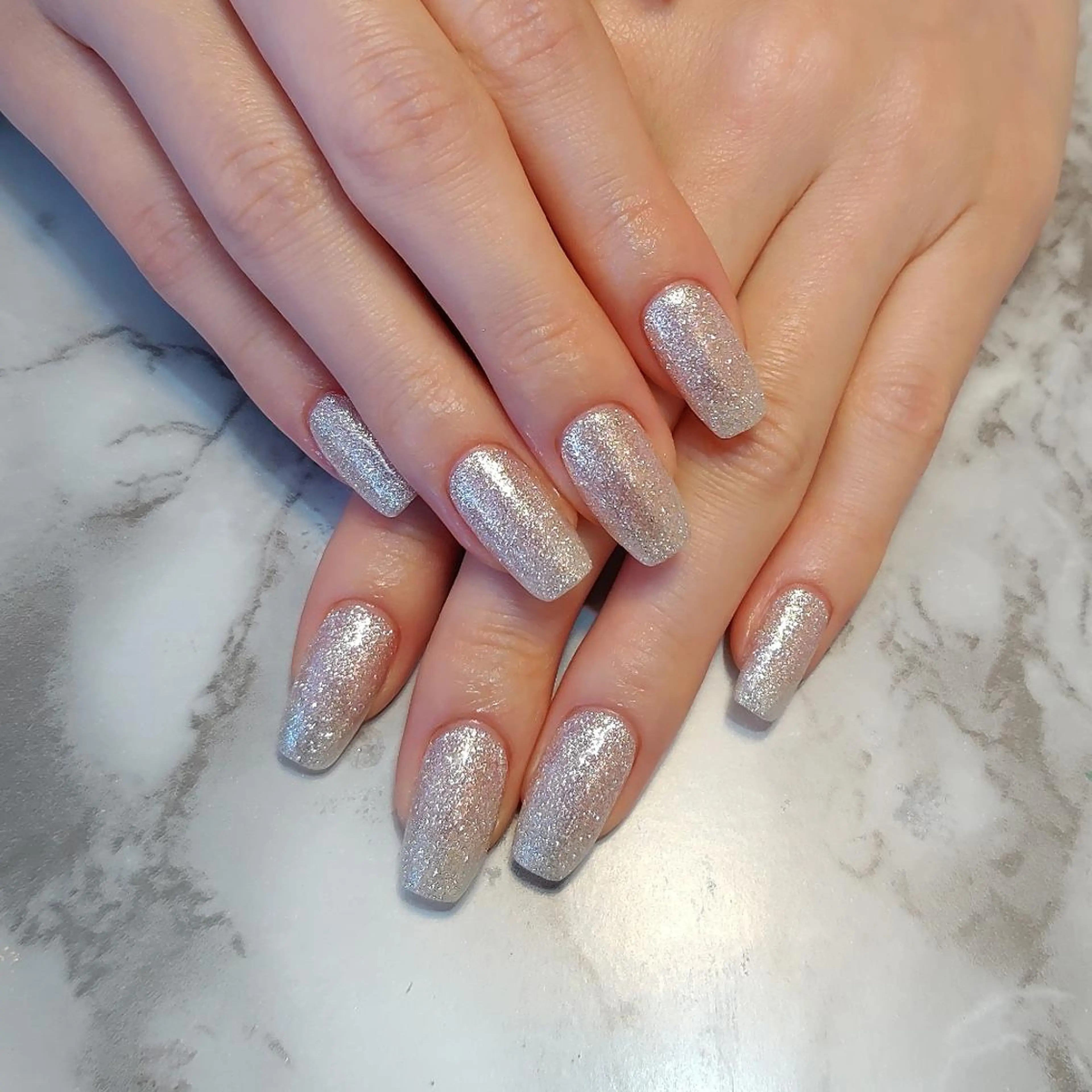 ネイル ラメ(グリッター) ジェヌインネイル 河内のネイルデザイン