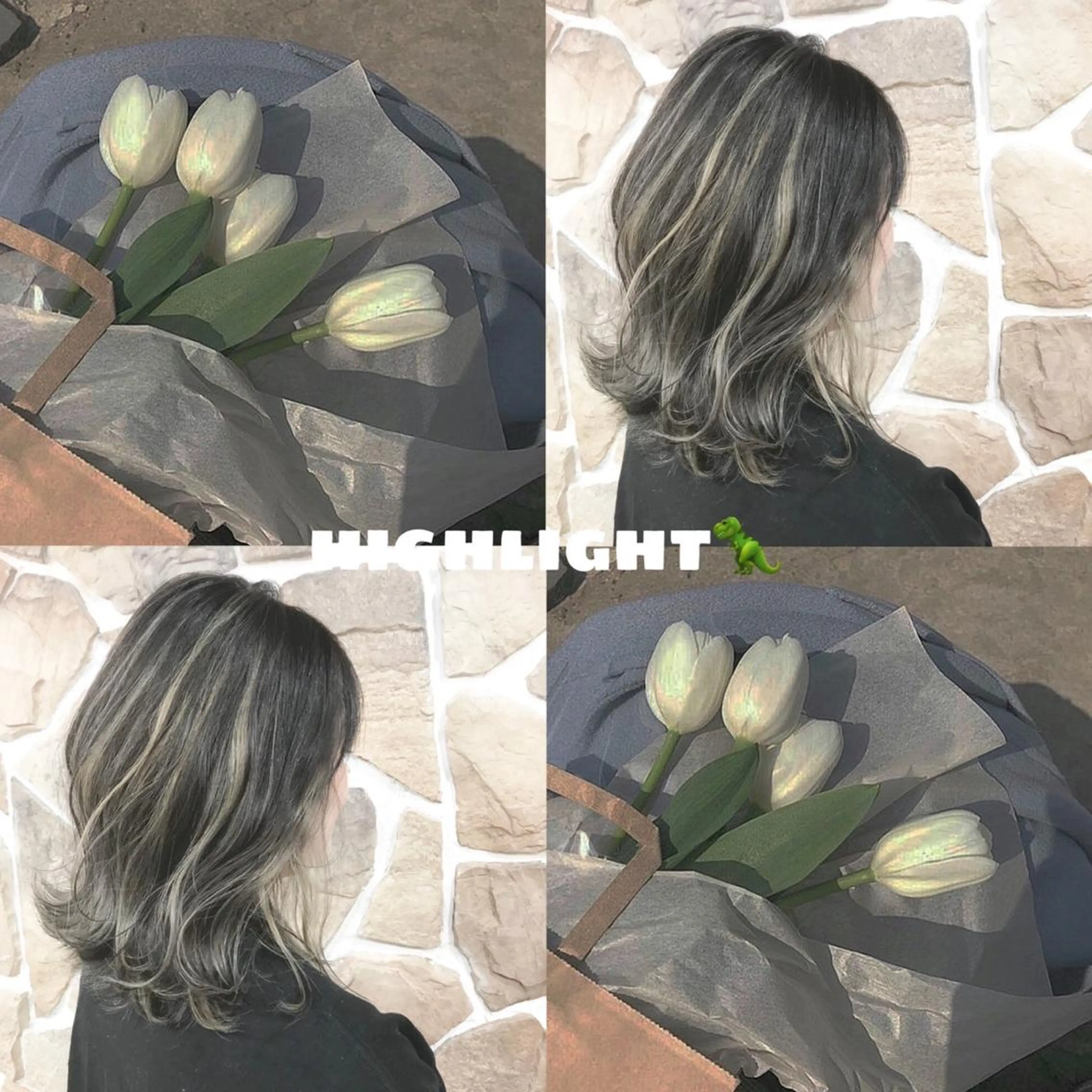 セミロング ハイライト 美容室アークス所属・美容室ARKS 黒田杏奈のマツエク・マツパデザイン