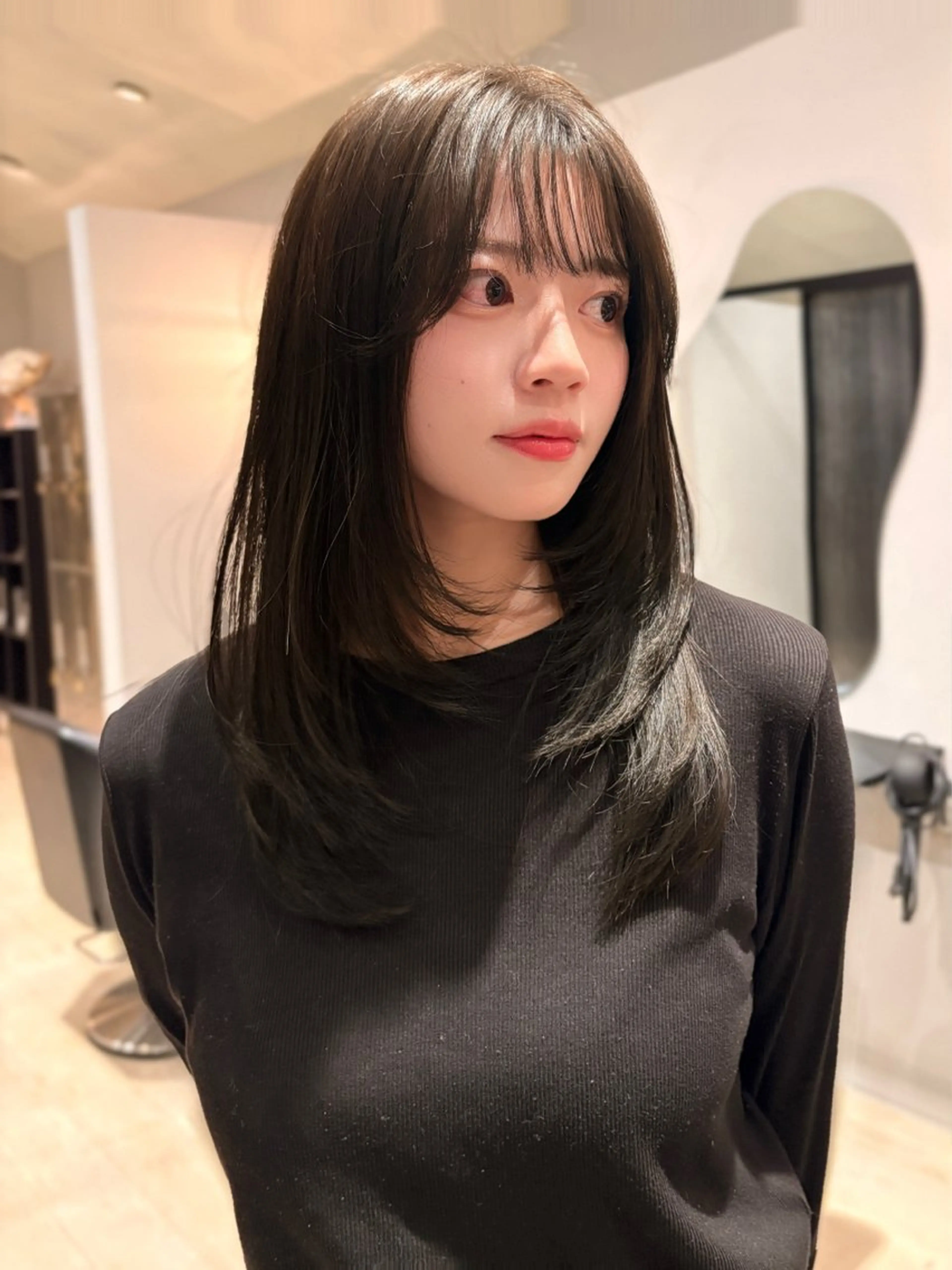 セミロング カラー ヘアカラー トリートメント miyu/天神/ ブリーチなし透明感のその他イメージ