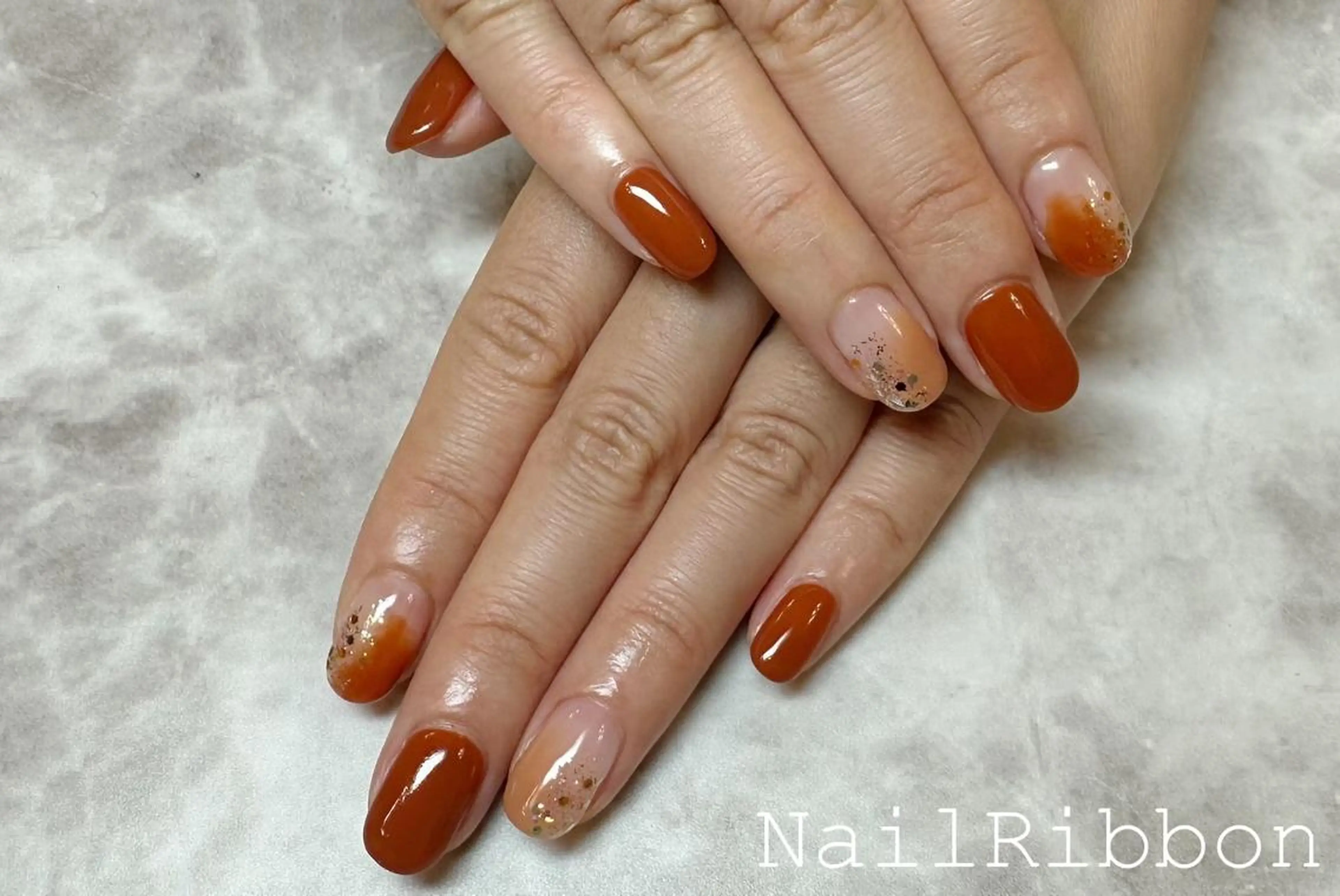 ネイル ネイルリボン 石田のネイルデザイン