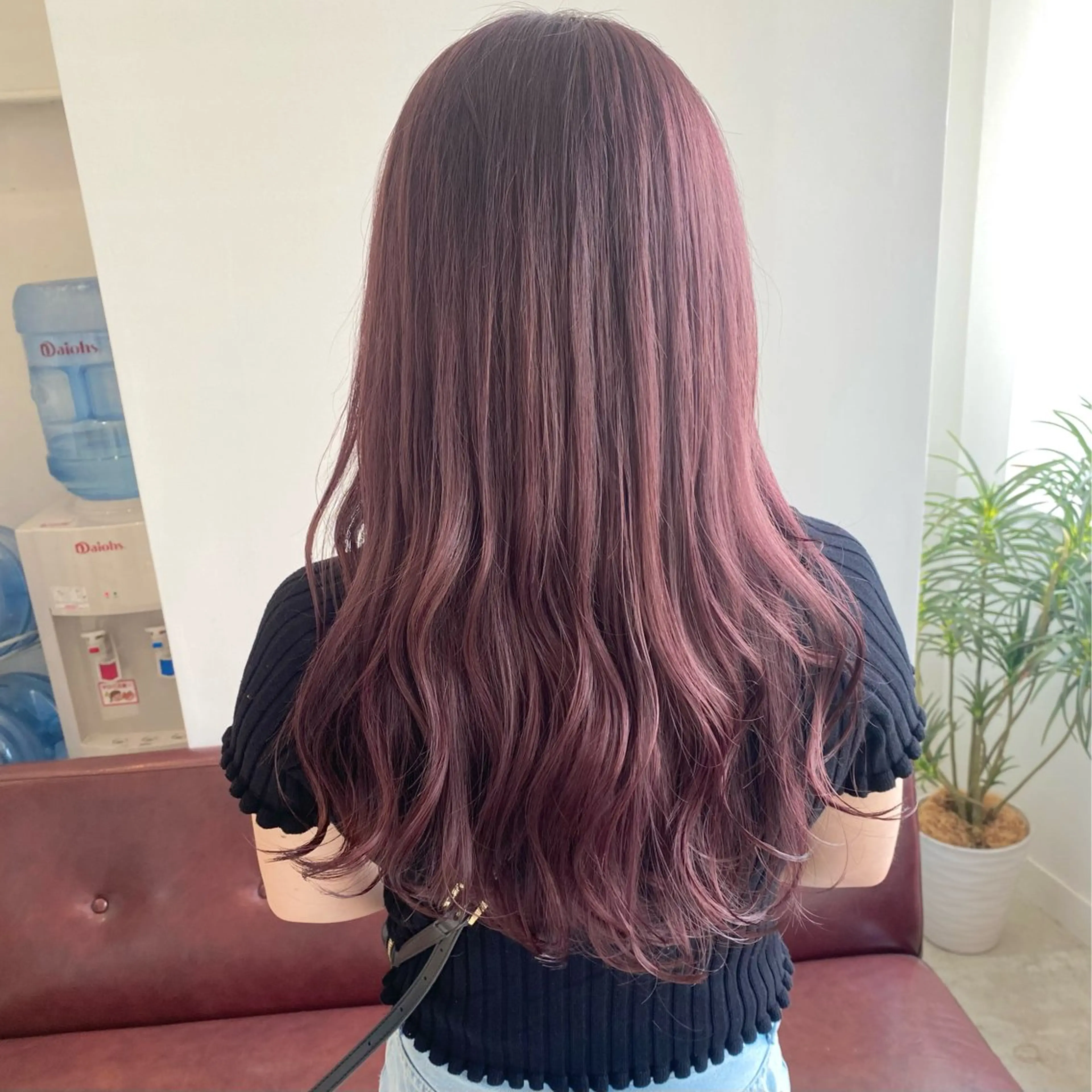 ロング カット ヘアカラー トリートメント 吉原 みえのヘアスタイル