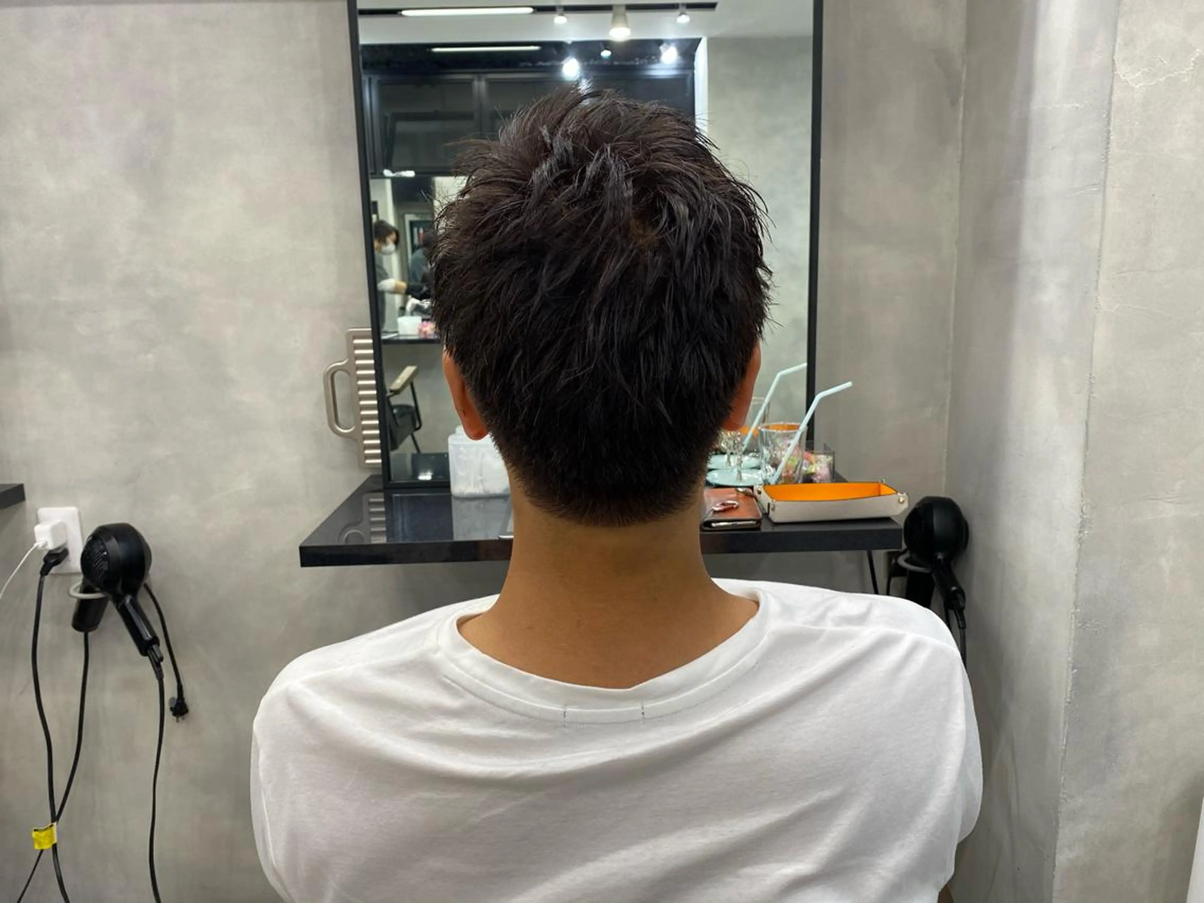 ショート カラー メンズ ビジネス メンズベリーショート ベリーショート ショートヘア SALOWIN所属・半個室メンズ カット🥕羽鳥淳妃のヘアスタイル